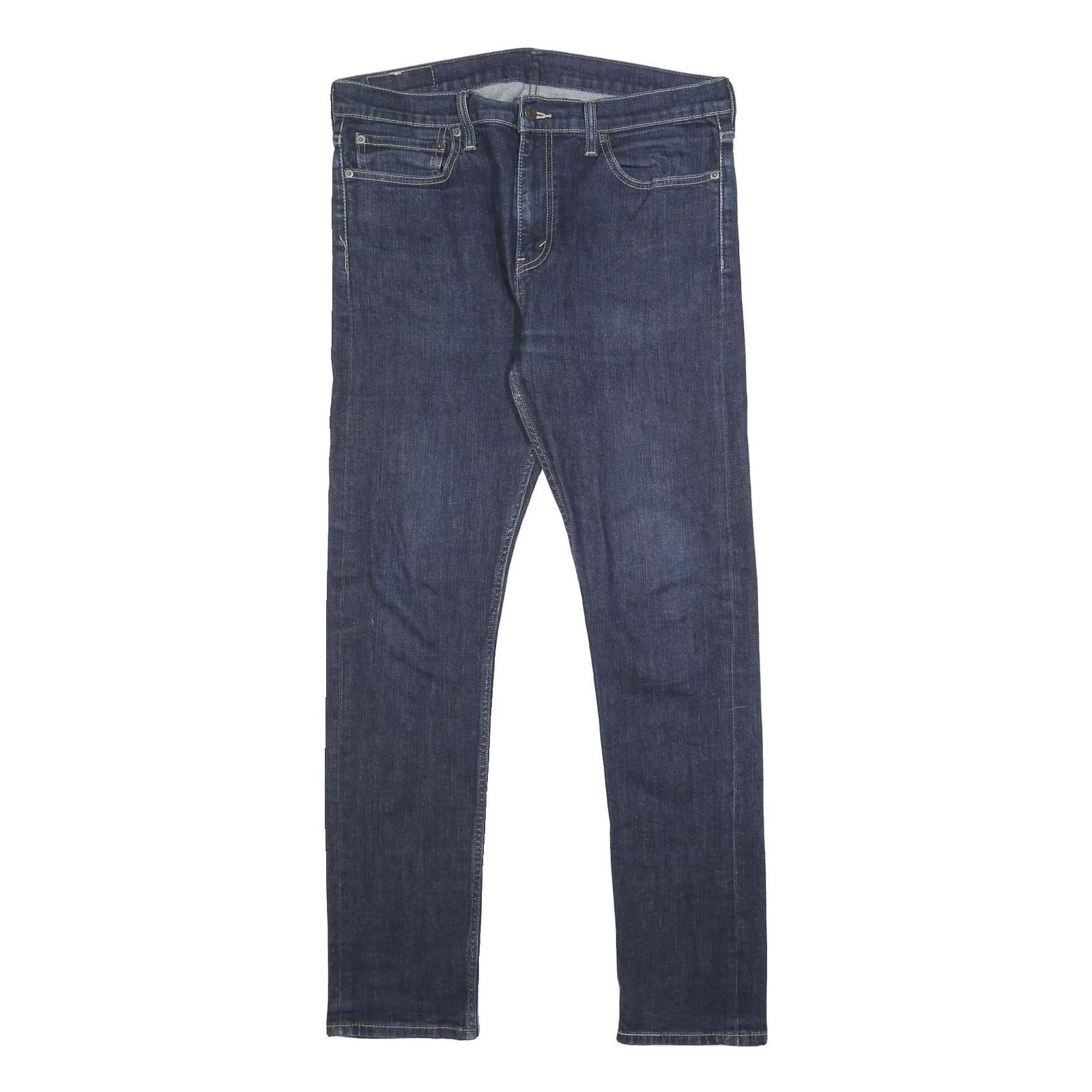 LEVI'S 510 Mens Slim Slim Jeans Denim Dark W34 L31 Zip Cotton Blend Refurbished - N/A refurbished available on Cerqular