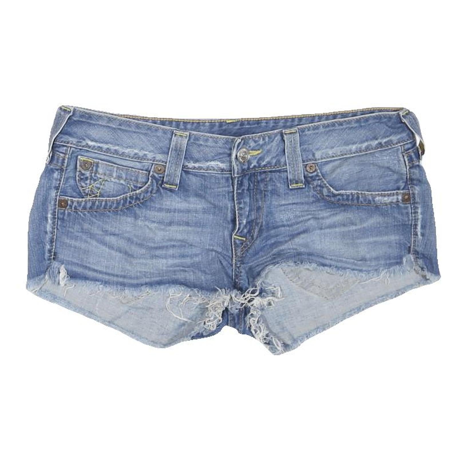 Buy TRUE RELIGION Womens Denim Blue Cut-Off Shorts L W36 Distressed Style Refurbished - $35.09 TRUE RELIGION Womens Denim Blue Cut-Off Shorts L W36 Distressed Style Refurbished - N/A refurbished available on Cerqular