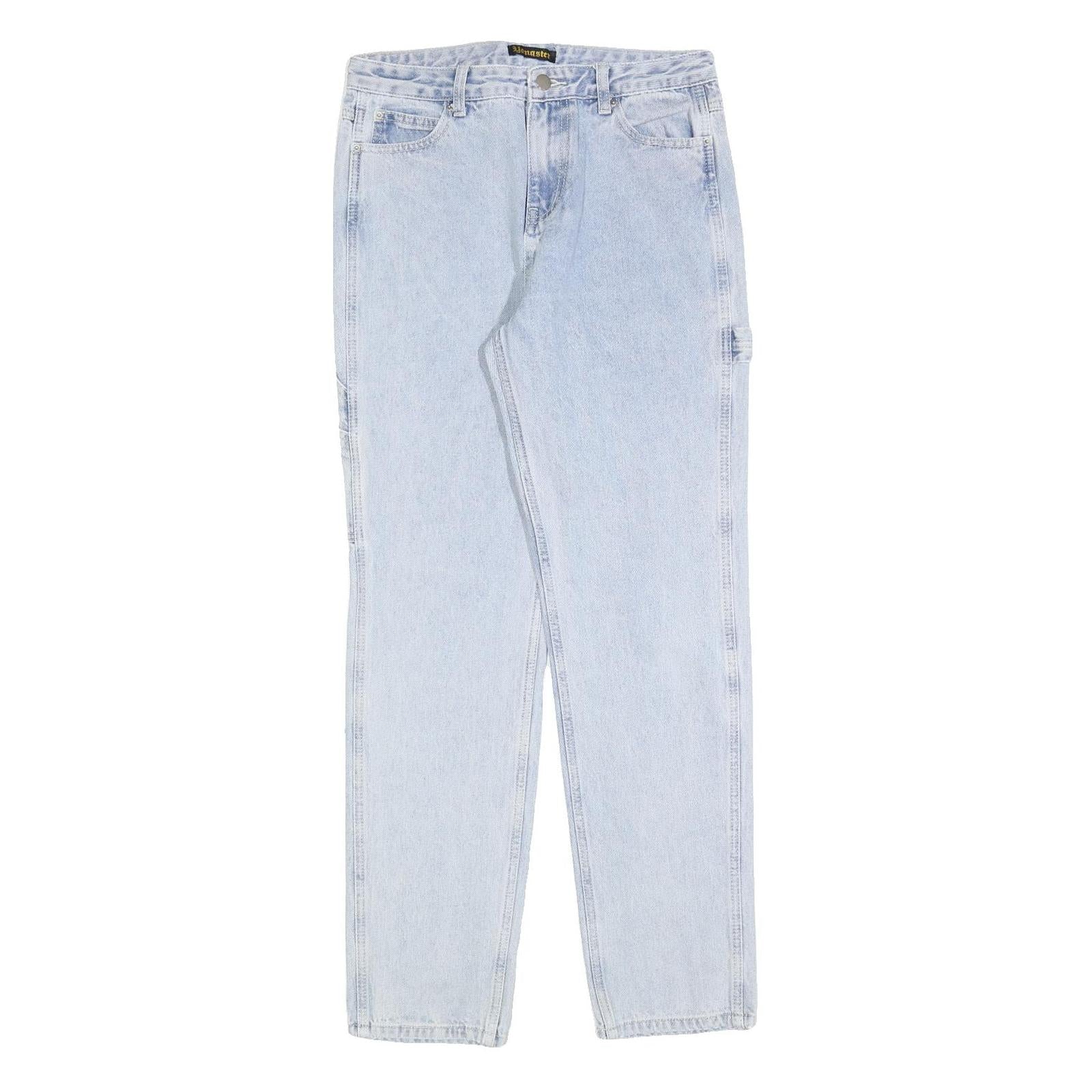 YANGSTER Womens Jeans Blue Regular Straight Denim Light W30 L30 Workwear Refurbished - N/A refurbished available on Cerqular