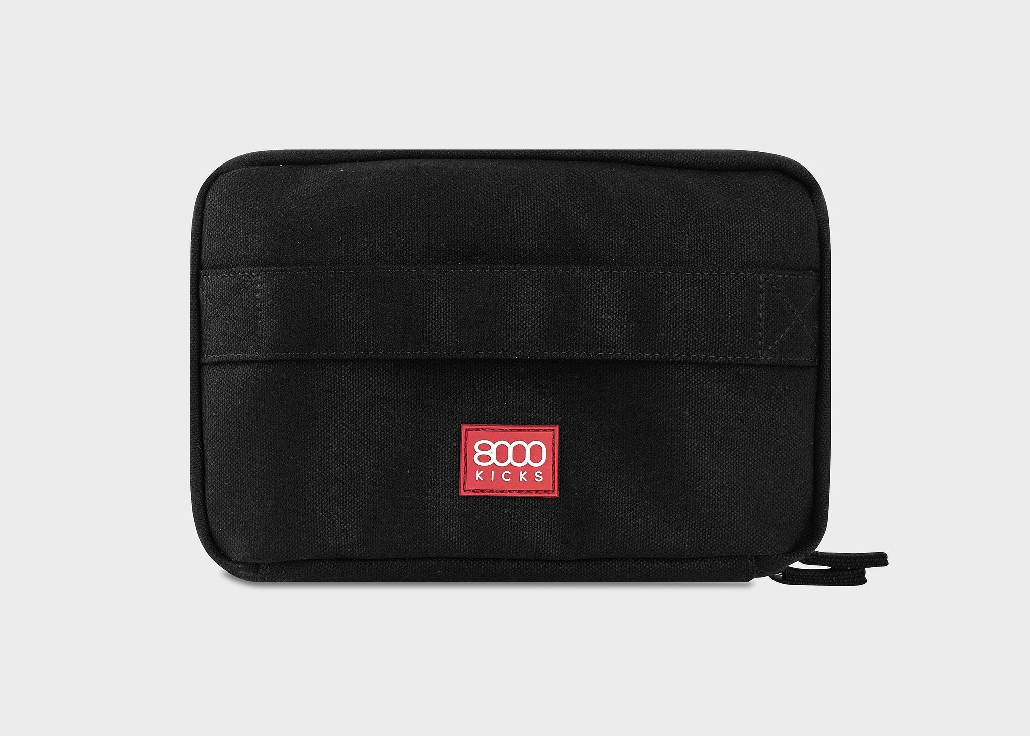 Hemp Toilet Bag V2 | Black: Black Refurbished - 8000Kicks refurbished available on Cerqular