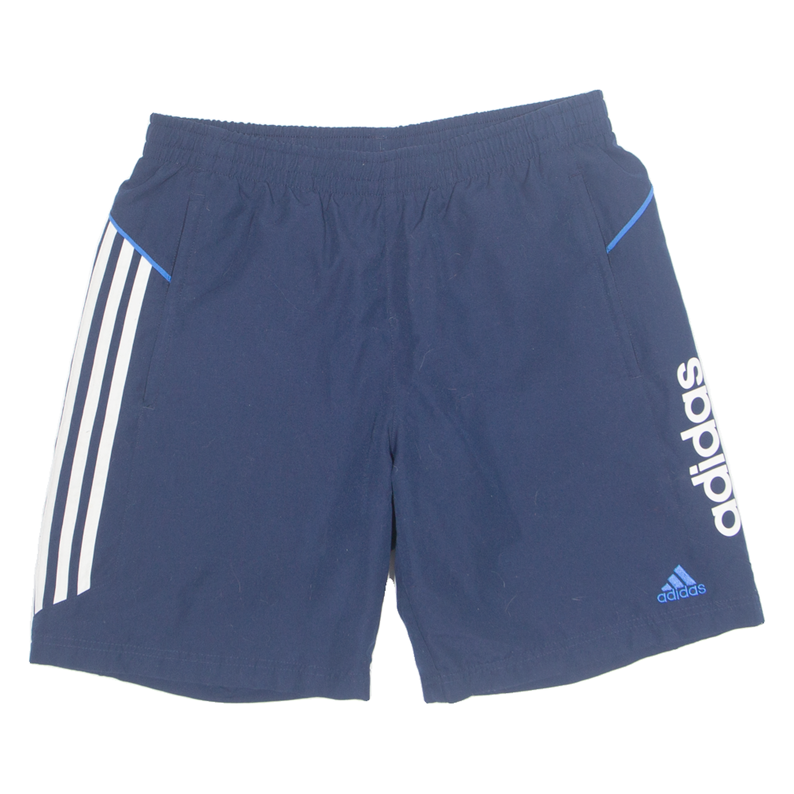 ADIDAS Mesh Lined Mens Swimming Shorts Blue Relaxed M W32 Refurbished - N/A refurbished available on Cerqular