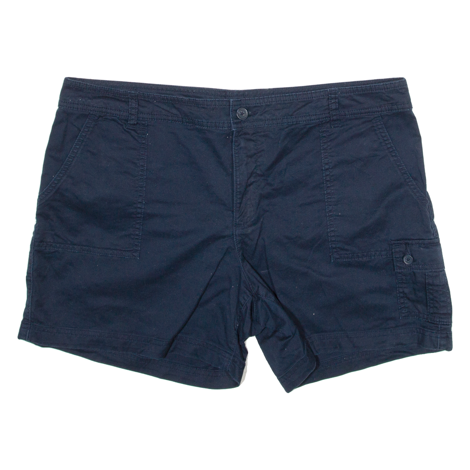 TOMMY HILFIGER Womens Casual Shorts Blue XL W38 Refurbished - N/A refurbished available on Cerqular