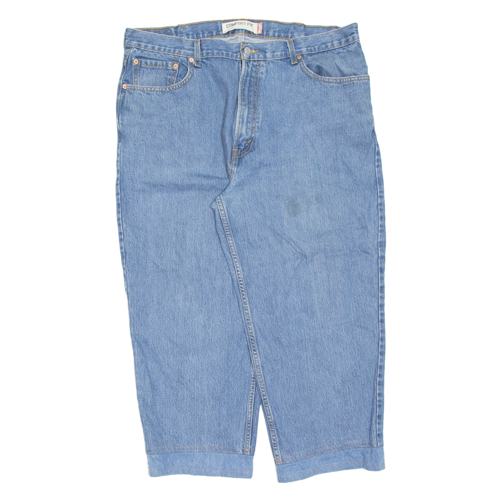 LEVI'S 560 Jeans Comfort Fit Womens Blue Comfort Straight W40 L25 Refurbished - N/A refurbished available on Cerqular