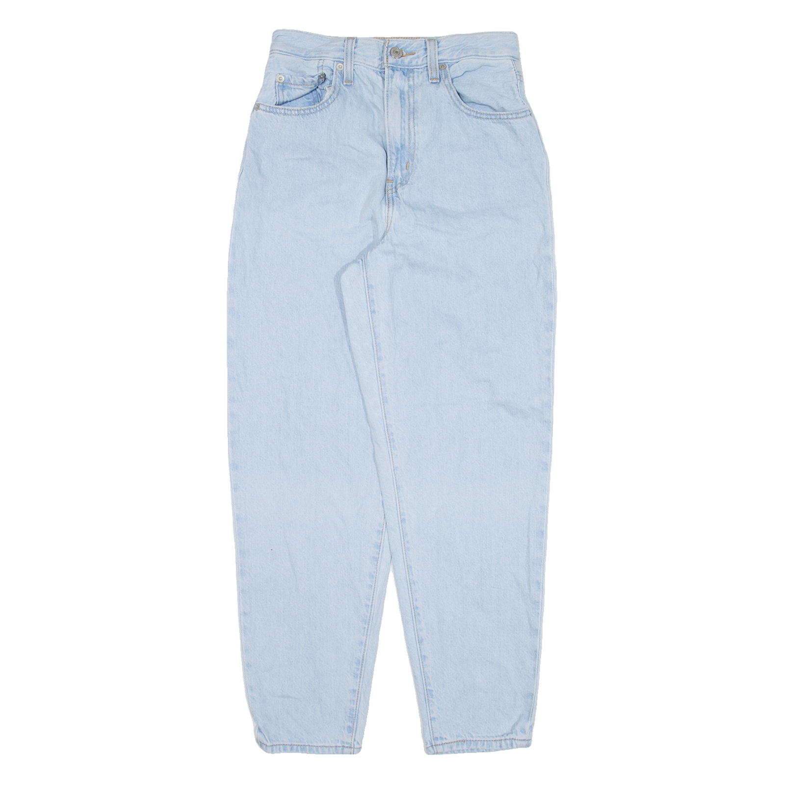 LEVI'S High Womens Jeans Blue Loose Tapered W24 L25 Refurbished - N/A refurbished available on Cerqular