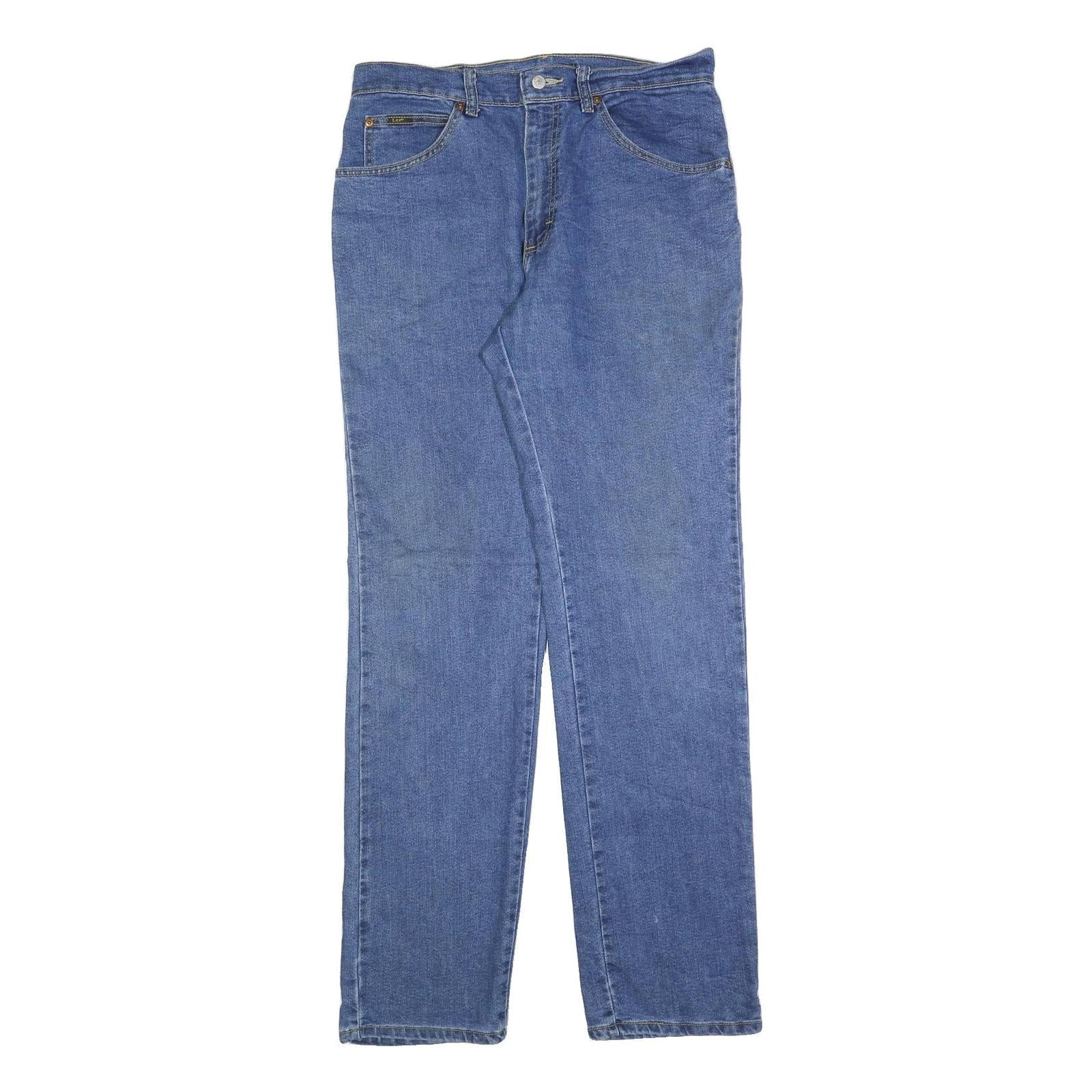 Buy LEE Mens Regular Fit Straight Leg Denim Blue Cotton Blend Jeans W32 L34 Classic Refurbished - $33.79 LEE Mens Regular Fit Straight Leg Denim Blue Cotton Blend Jeans W32 L34 Classic Refurbished - N/A refurbished available on Cerqular