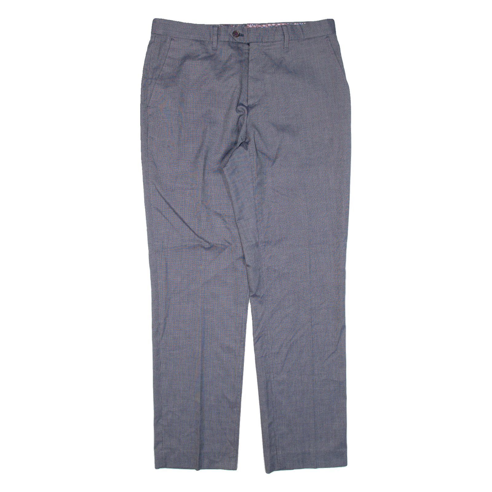 TED BAKER Mens Trousers Blue Regular Tapered W32 L31 Refurbished - N/A refurbished available on Cerqular