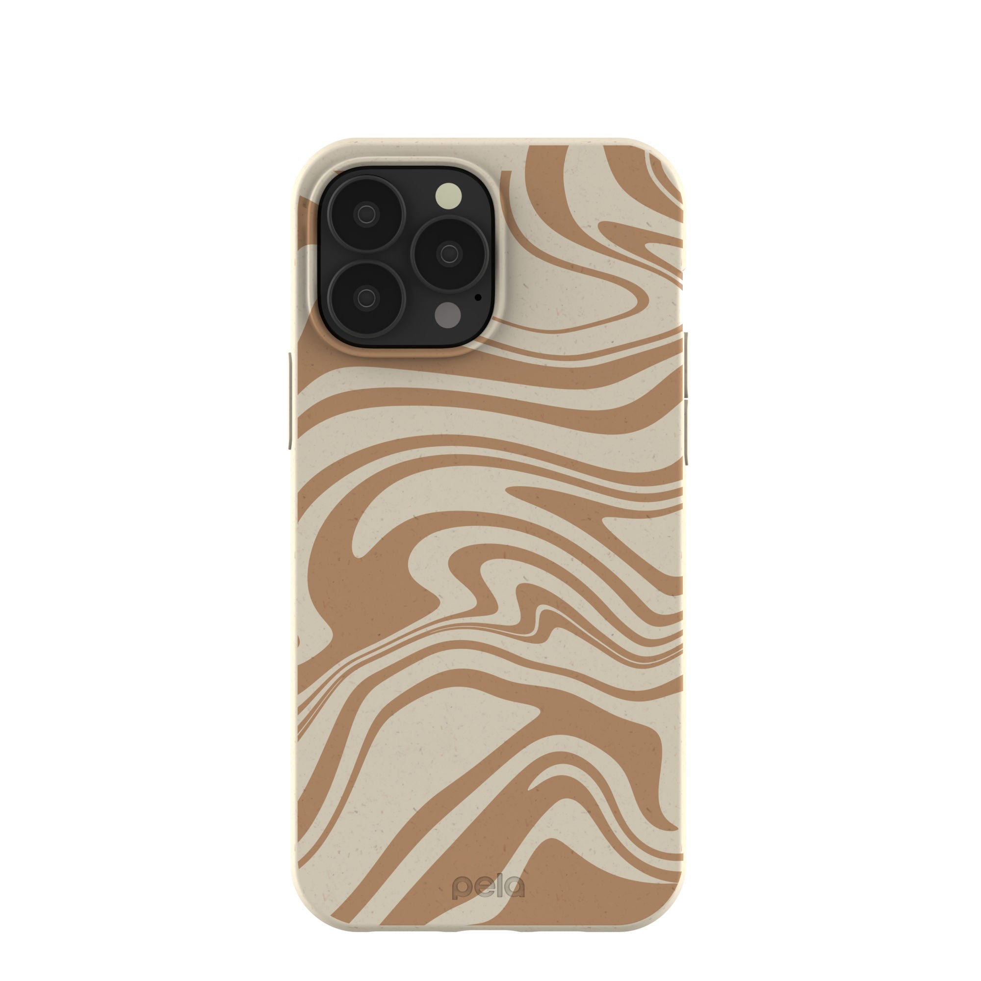 London Fog Cappuccino iPhone 13 Pro Max Case Refurbished - Pela Case refurbished available on Cerqular