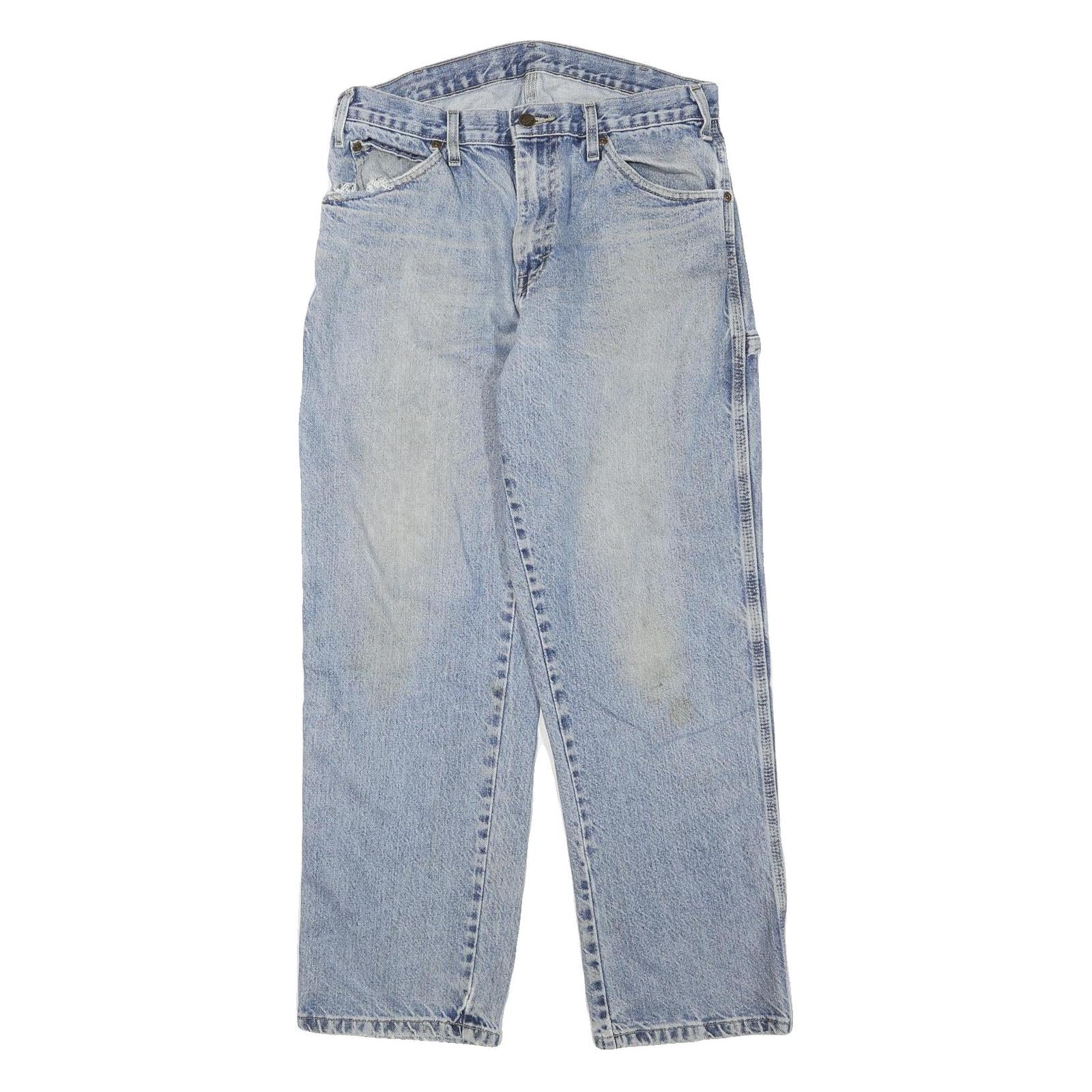 Buy DICKIES Mens Regular Fit Straight Leg Denim Light Blue W32 L30 Workwear Refurbished - $37.69 DICKIES Mens Regular Fit Straight Leg Denim Light Blue W32 L30 Workwear Refurbished - N/A refurbished available on Cerqular