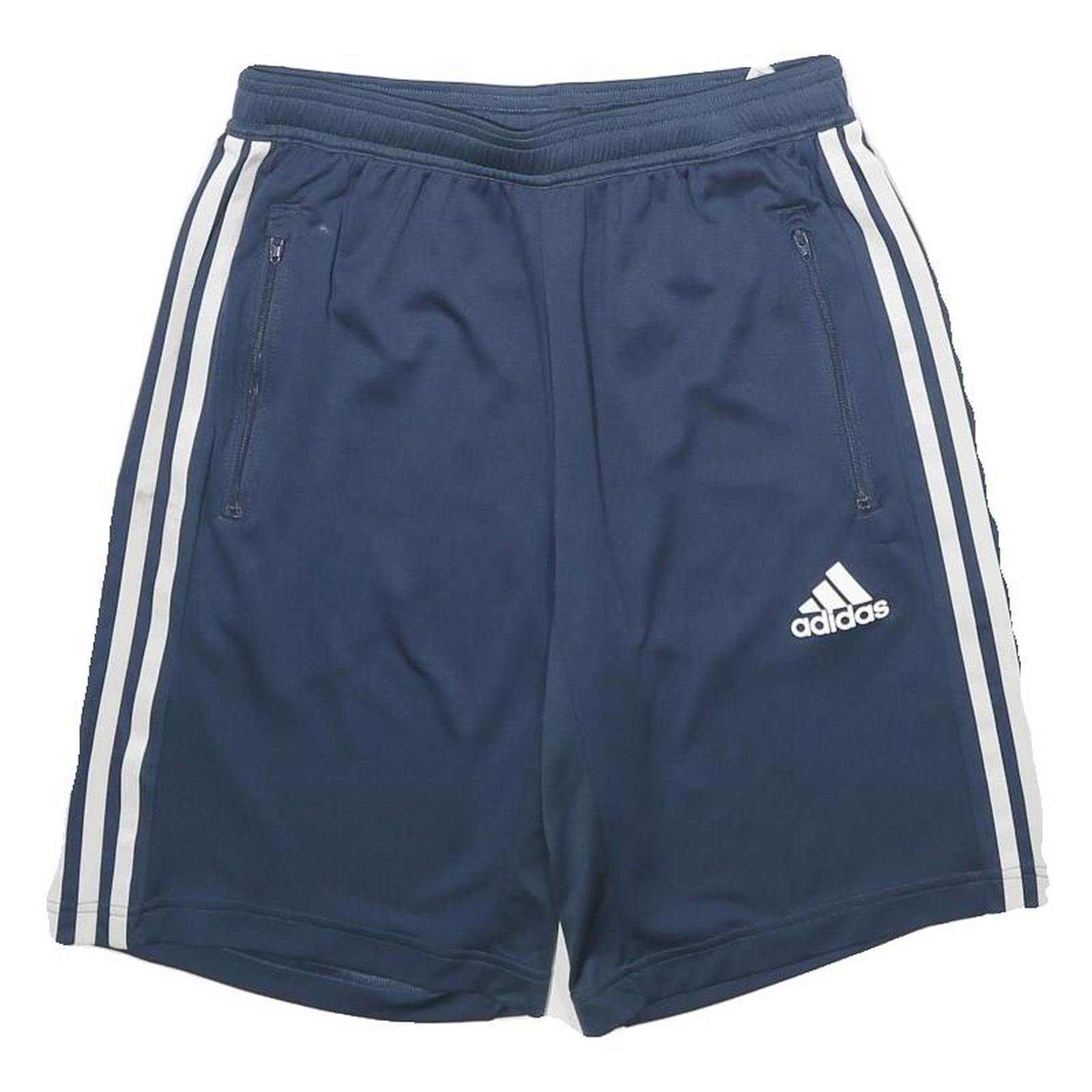 ADIDAS Mens Shorts Navy Blue Casual S W26 Polyester Sportswear Refurbished - N/A refurbished available on Cerqular