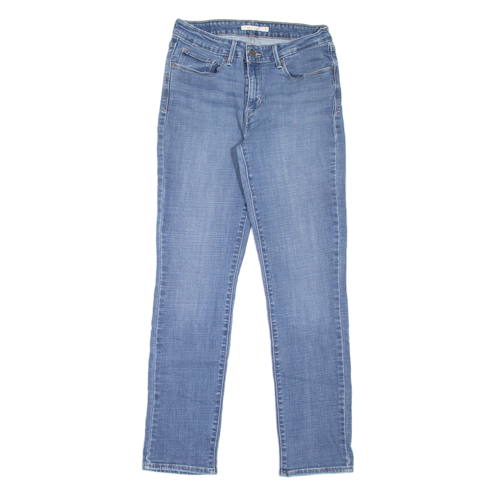 LEVI'S Mid Rise Womens Jeans Blue Slim Skinny W27 L29 Refurbished - N/A refurbished available on Cerqular