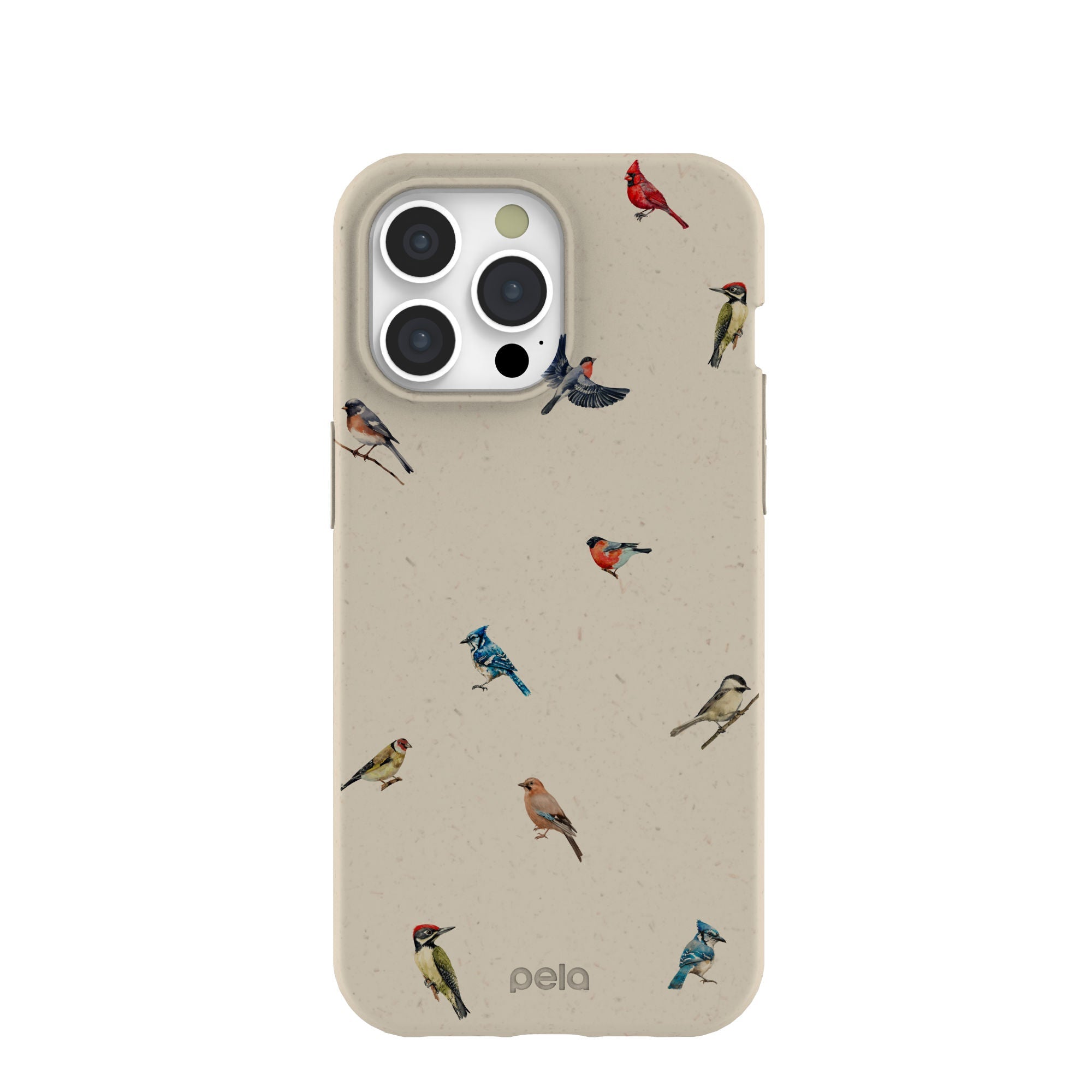 London Fog Frosted Flock iPhone 15 Pro Max Case Refurbished - Pela Case refurbished available on Cerqular