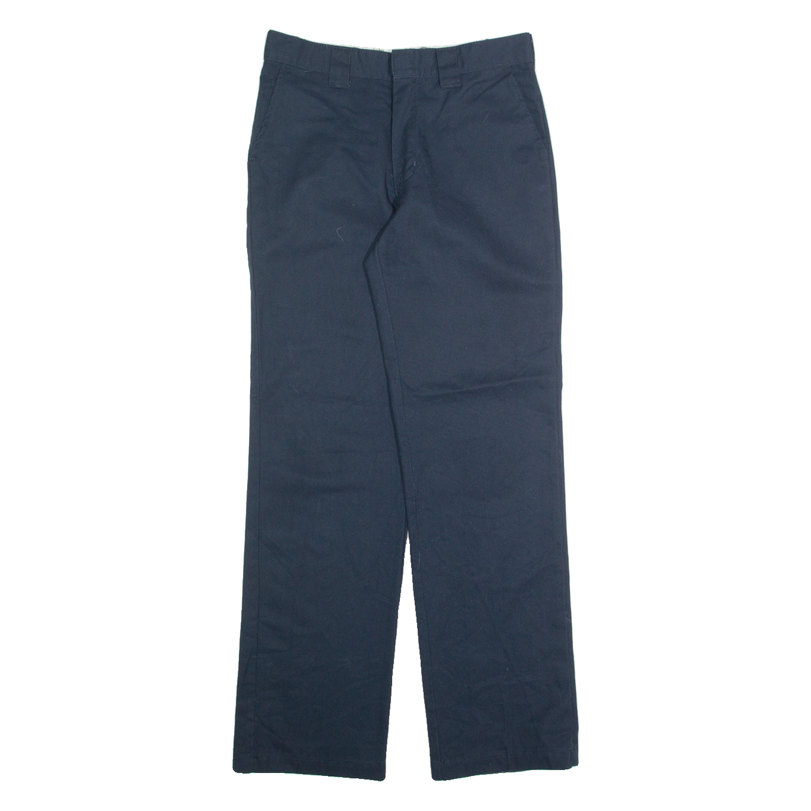 DICKIES Chino Womens Trousers Blue Slim Straight W28 L29 Refurbished - N/A refurbished available on Cerqular