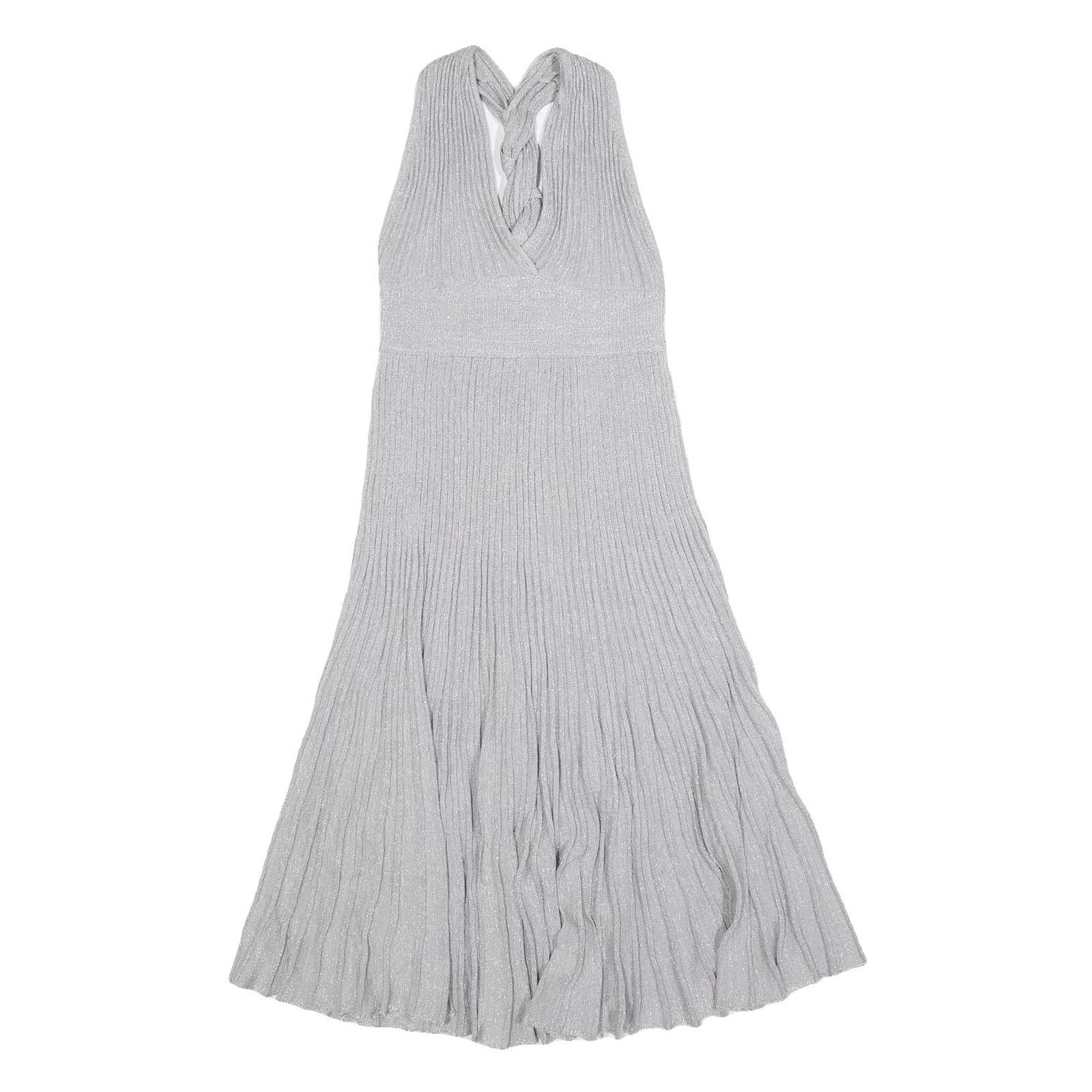 Buy JOSEPH Womens Silver Fit & Flare Knit Sleeveless Midi Dress XS Elegant Summer Refurbished - $81.89 JOSEPH Womens Silver Fit & Flare Knit Sleeveless Midi Dress XS Elegant Summer Refurbished - N/A refurbished available on Cerqular