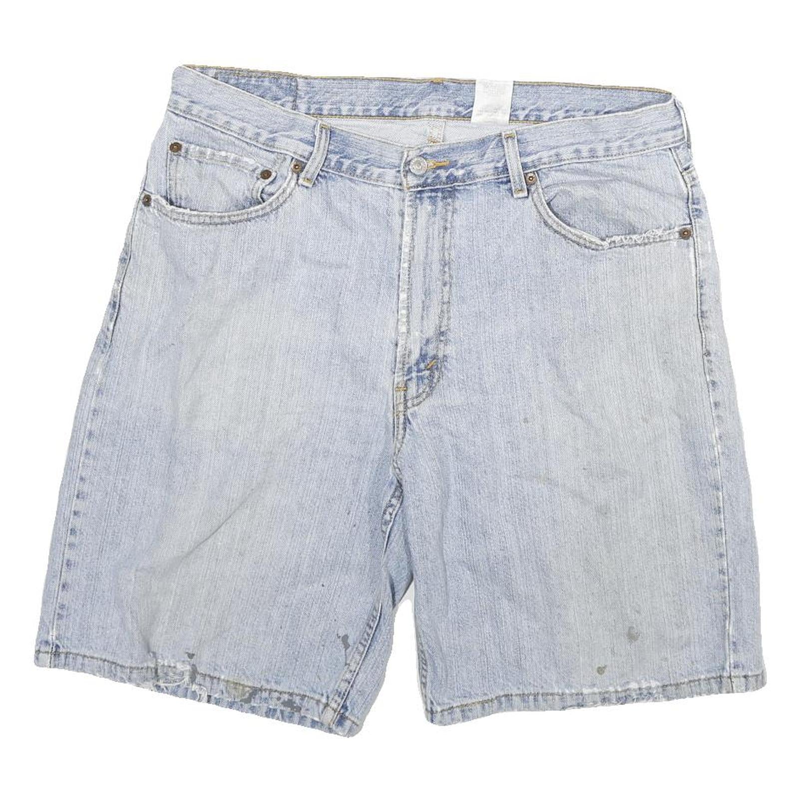 LEVI'S Mens Denim Blue Casual Shorts XL W36 Classic Cotton Blend Refurbished - N/A refurbished available on Cerqular