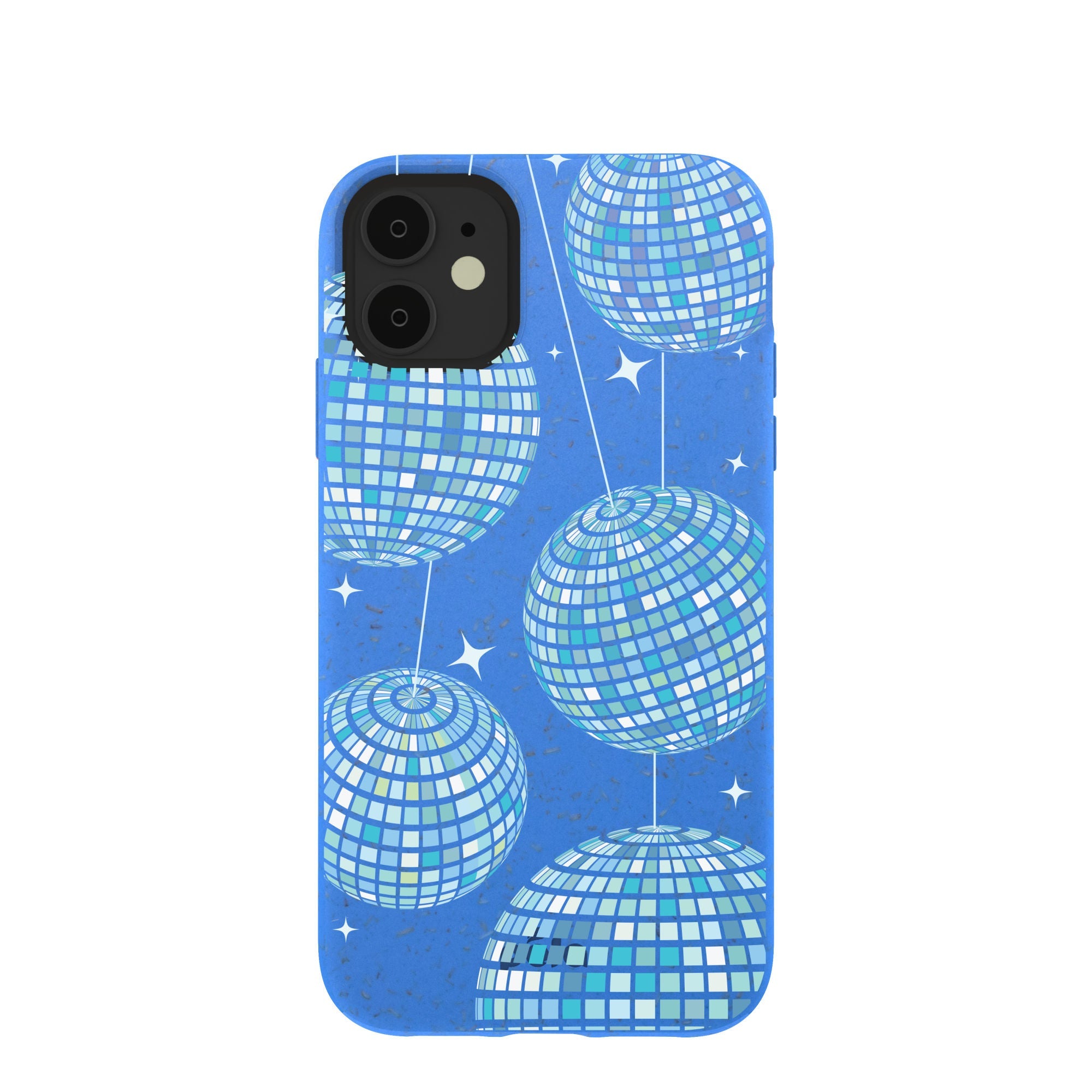 Electric Blue Blue Groove iPhone 11 Case Refurbished - Pela Case refurbished available on Cerqular
