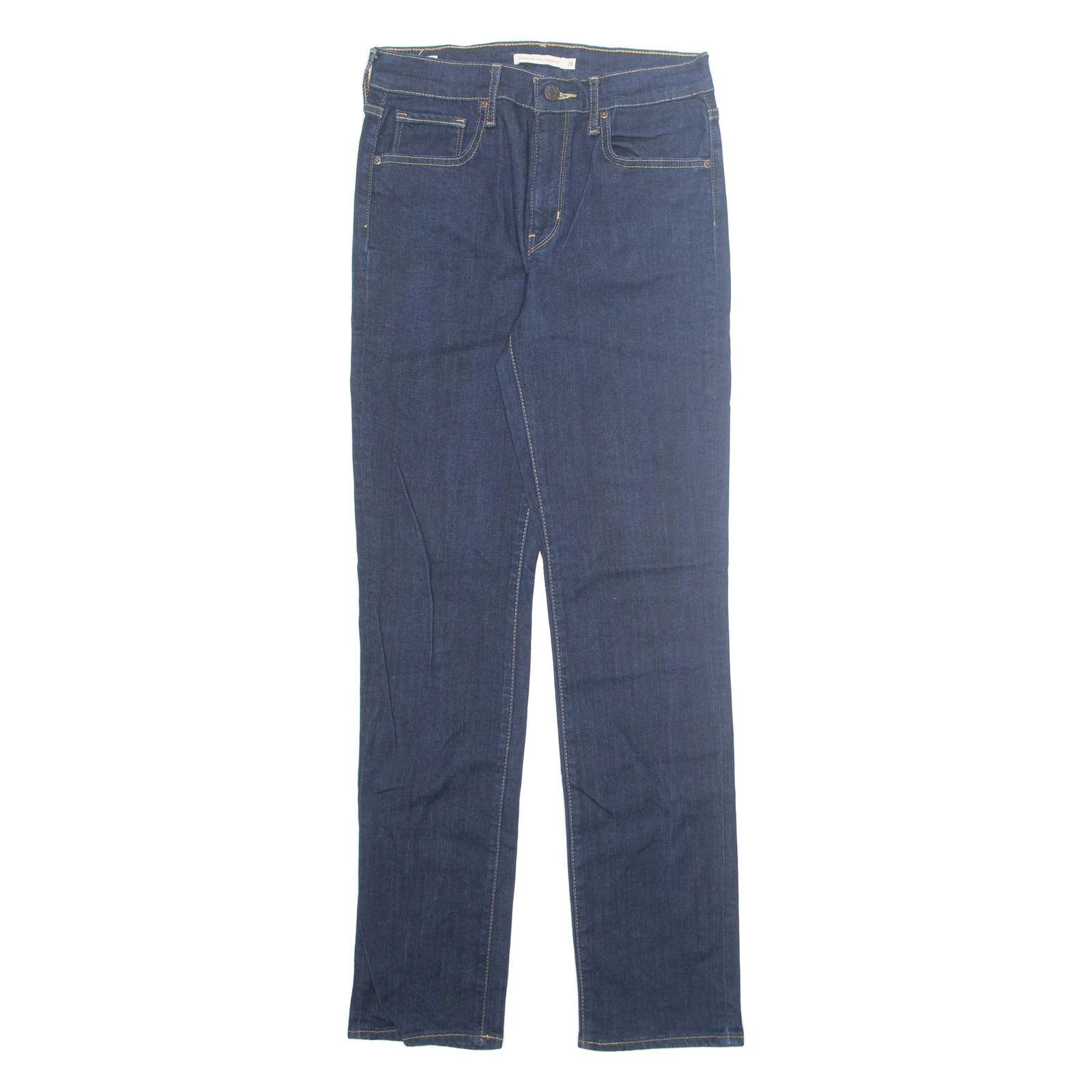 LEVI'S Big E 724 Mens Jeans Blue Regular Tapered W28 L32 Refurbished - N/A refurbished available on Cerqular