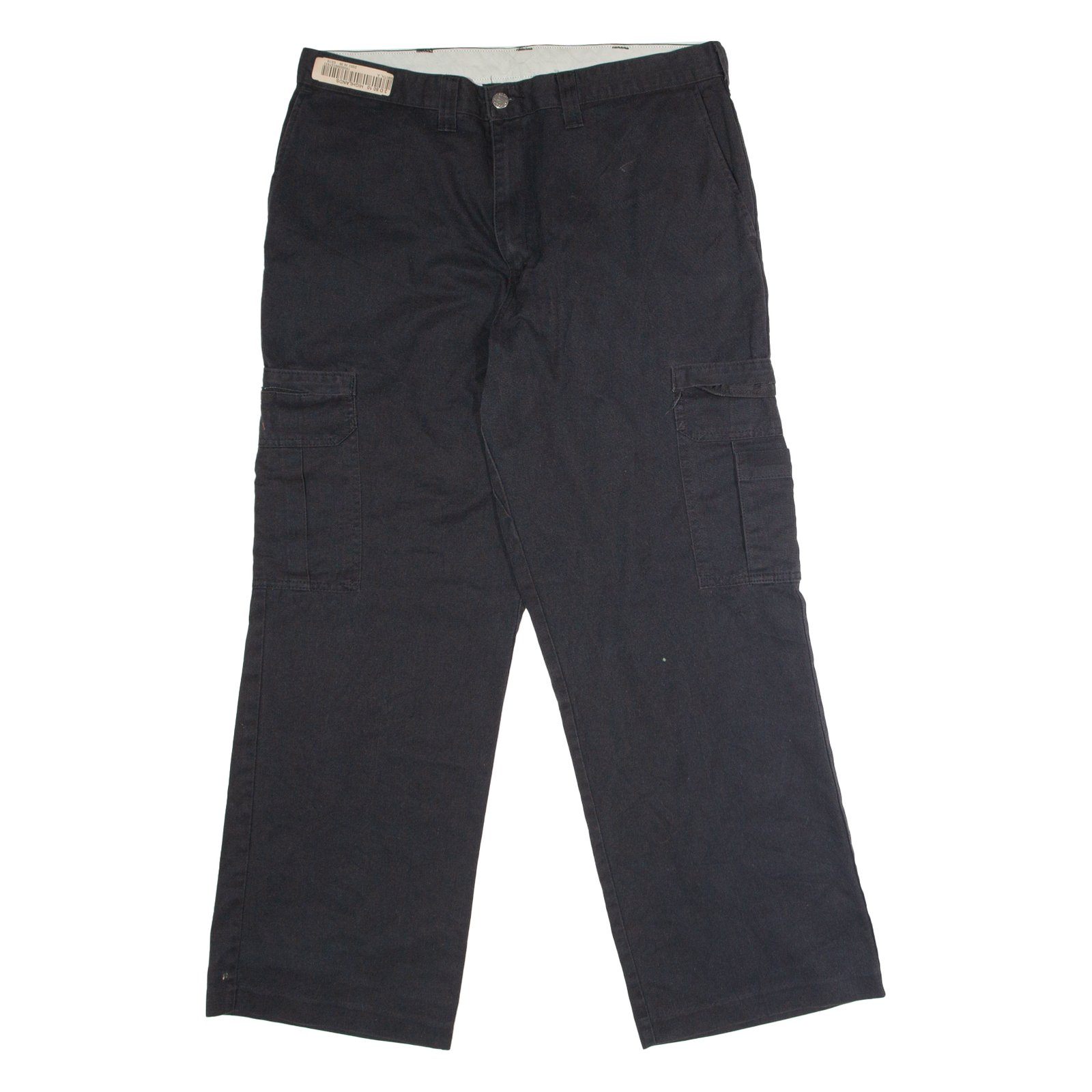 DICKIES Workwear Cargo Mens Trousers Black Regular Straight W36 L30 Refurbished - N/A refurbished available on Cerqular