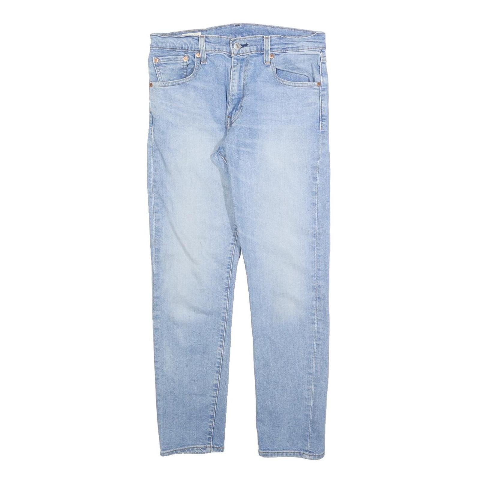 LEVI'S 512 BIG E Mens Jeans Blue Slim Skinny Denim Light W30 L30 Premium Fit Refurbished - N/A refurbished available on Cerqular