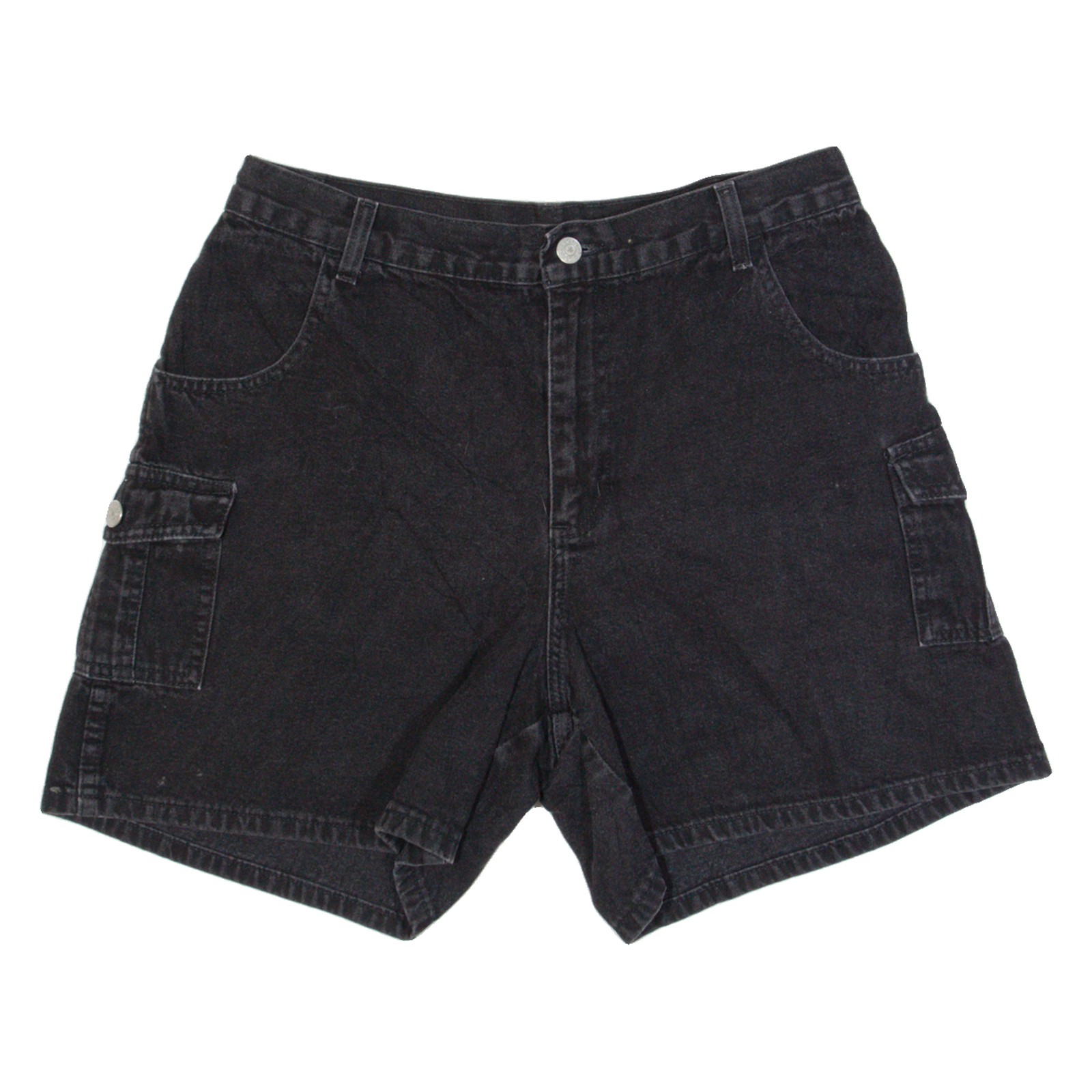 Buy FADED GLORY Cargo Womens Denim Shorts Black M W30 Refurbished - $16.89 FADED GLORY Cargo Womens Denim Shorts Black M W30 Refurbished - N/A refurbished available on Cerqular