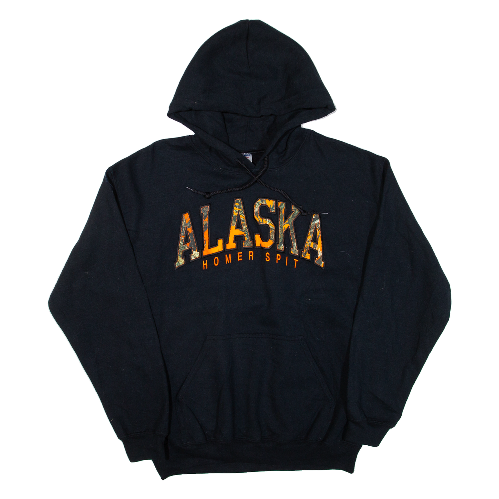 GILDAN Alaska Homer Spit Mens Black Hoodie M Refurbished - N/A refurbished available on Cerqular