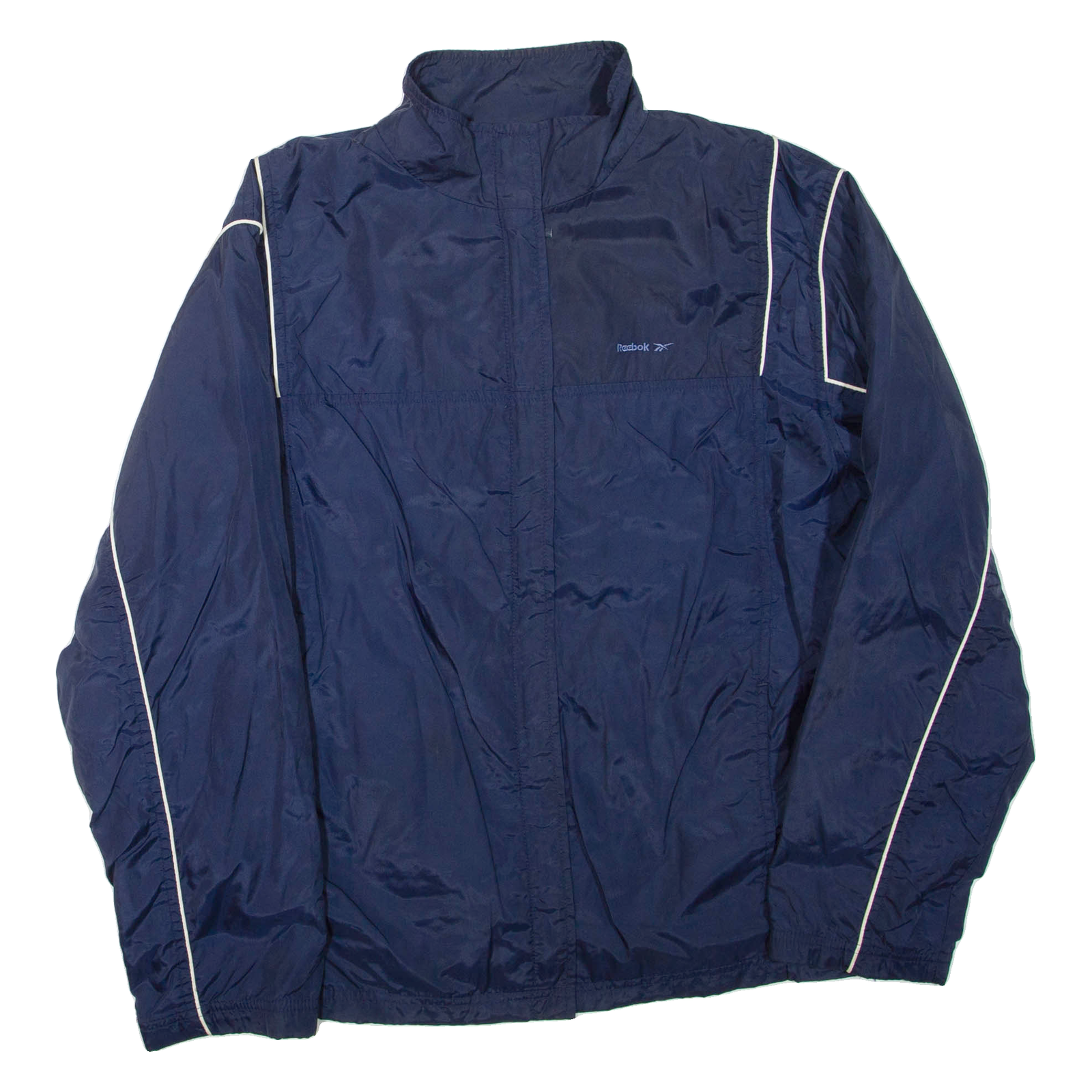Buy REEBOK Womens Track Jacket Blue Nylon UK 12 Refurbished - $36.39 REEBOK Womens Track Jacket Blue Nylon UK 12 Refurbished - N/A refurbished available on Cerqular