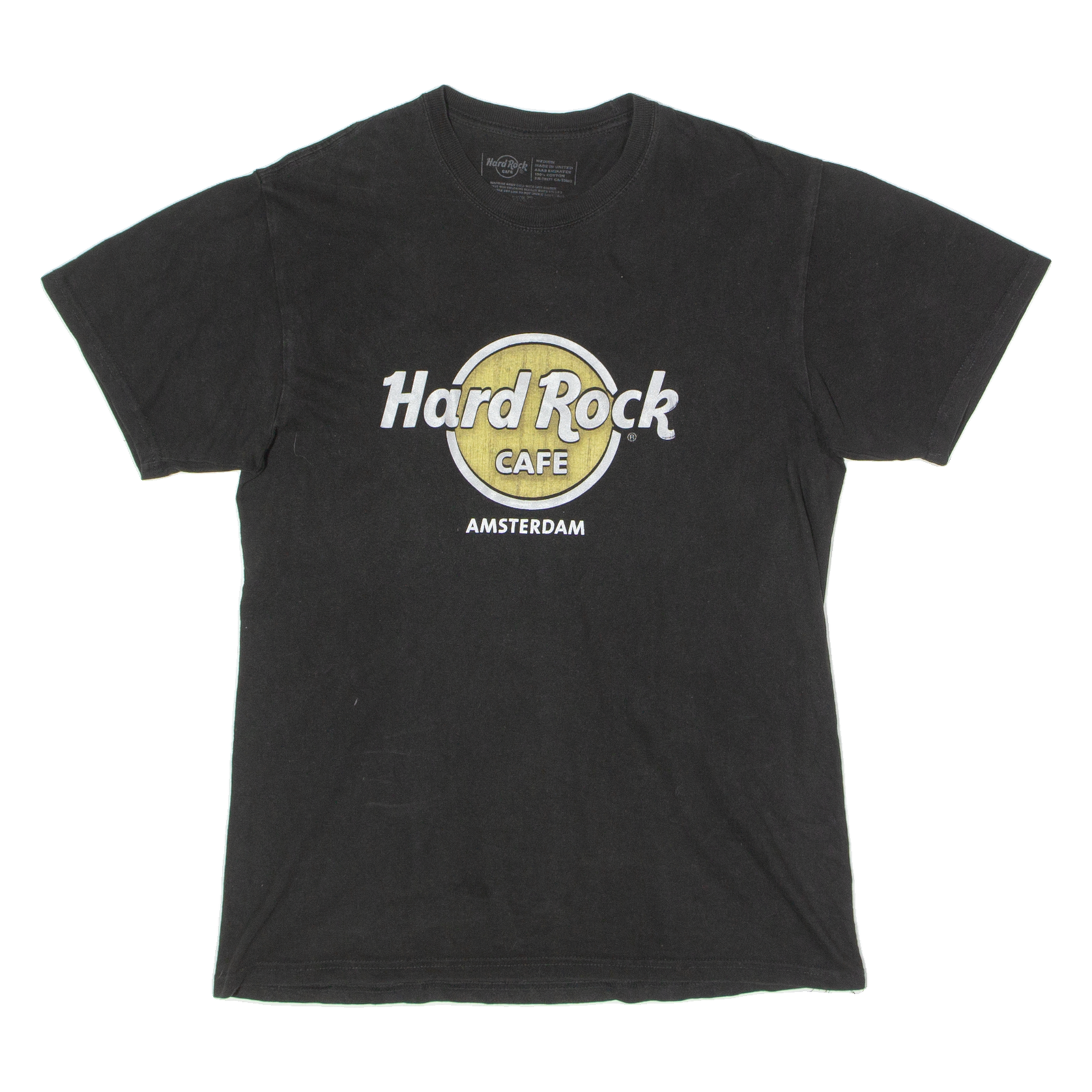 Buy HARD ROCK CAFE Amsterdam Mens T-Shirt Black Crew Neck M Refurbished - $14.03 HARD ROCK CAFE Amsterdam Mens T-Shirt Black Crew Neck M Refurbished - N/A refurbished available on Cerqular