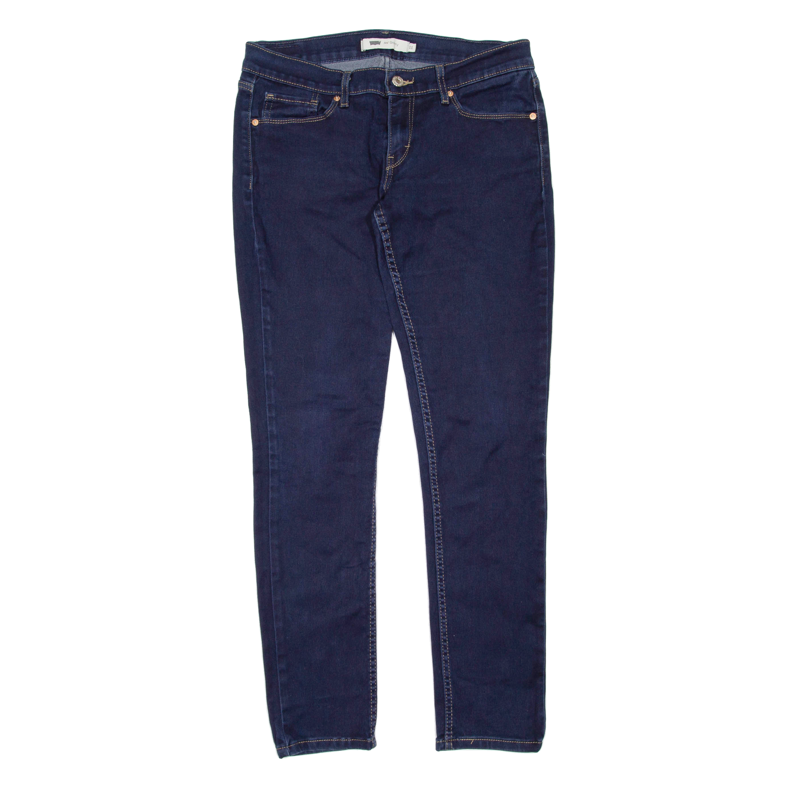 LEVI'S 524 Womens Jeans Blue Regular Skinny W30 L32 Refurbished - N/A refurbished available on Cerqular