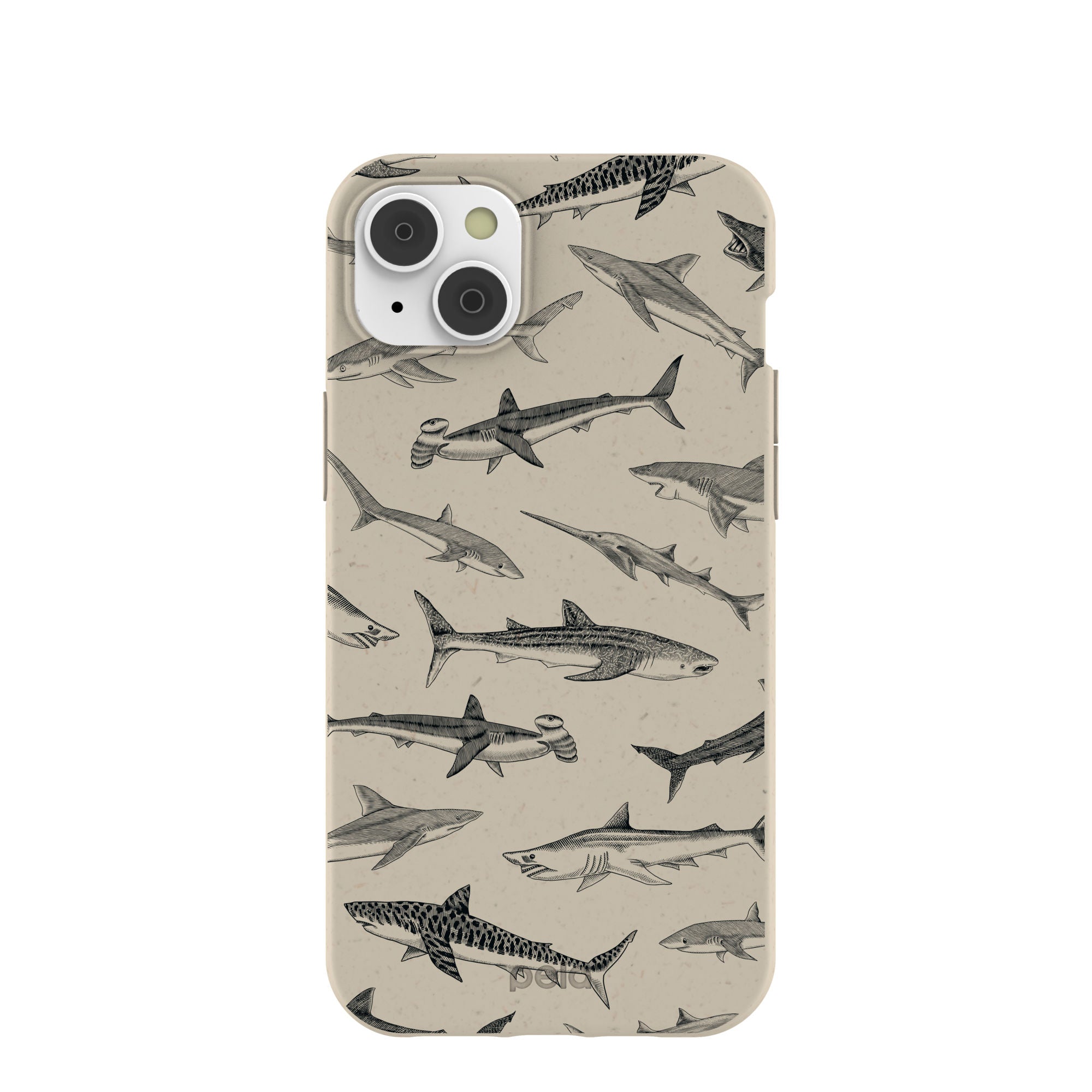 London Fog Shark World iPhone 14 Plus Case Refurbished - Pela Case refurbished available on Cerqular