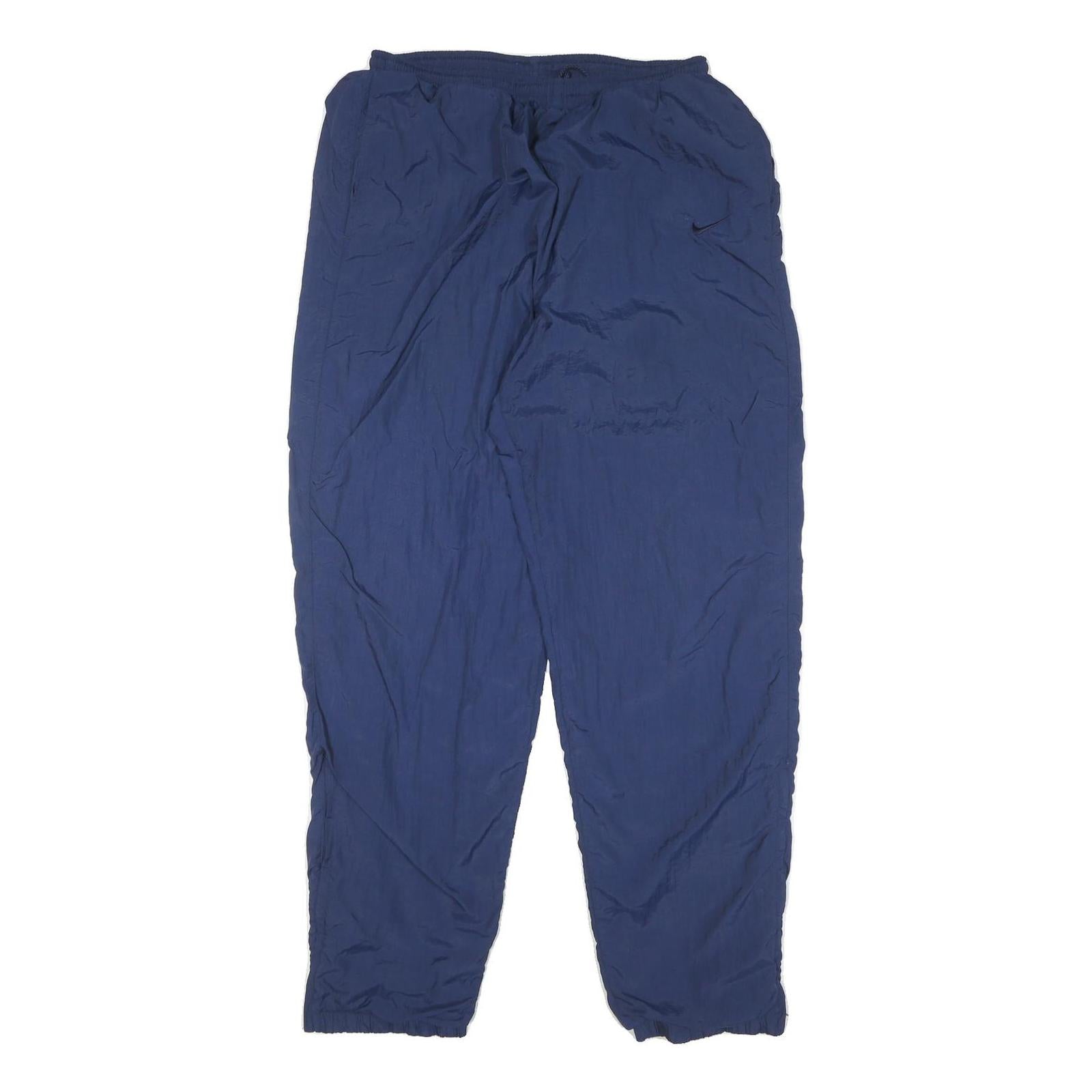 NIKE Mens Joggers Navy Blue L W30 L33 Sportswear Athletic Casual Drawstring Refurbished - N/A refurbished available on Cerqular