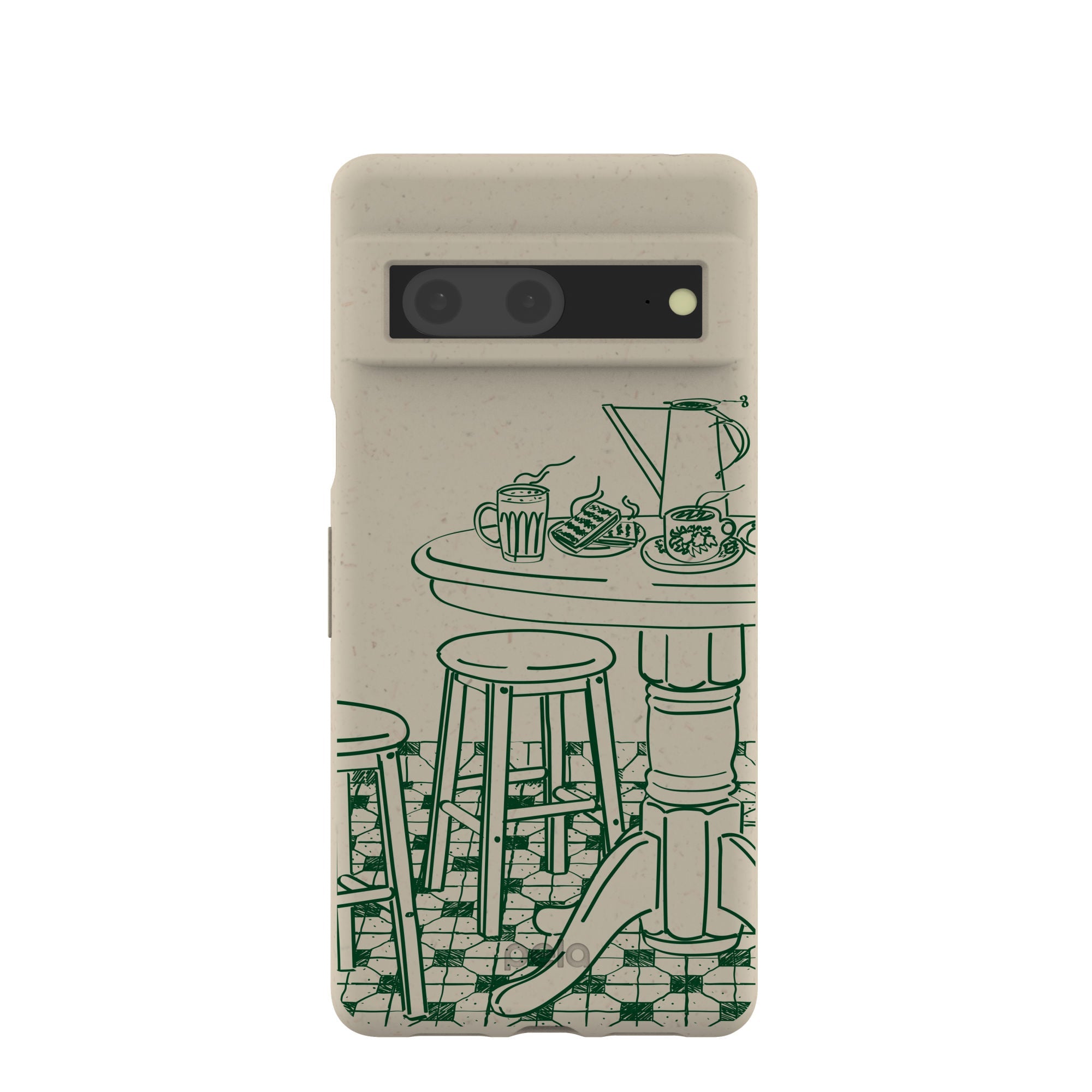 London Fog Brunch Google Pixel 7 Case Refurbished - Pela Case refurbished available on Cerqular