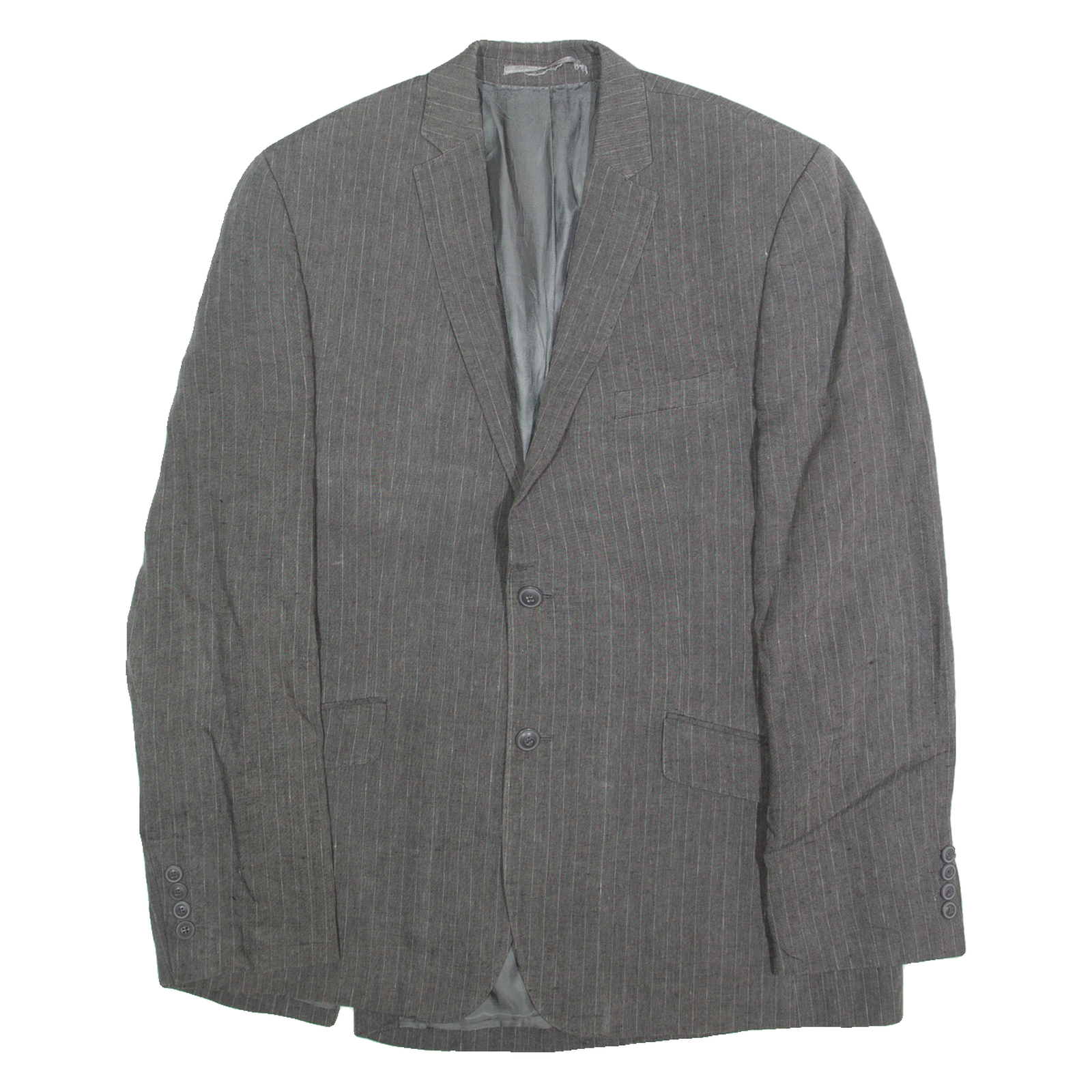 FRENCH CONNECTION Mens Blazer Jacket Grey XL Refurbished - N/A refurbished available on Cerqular