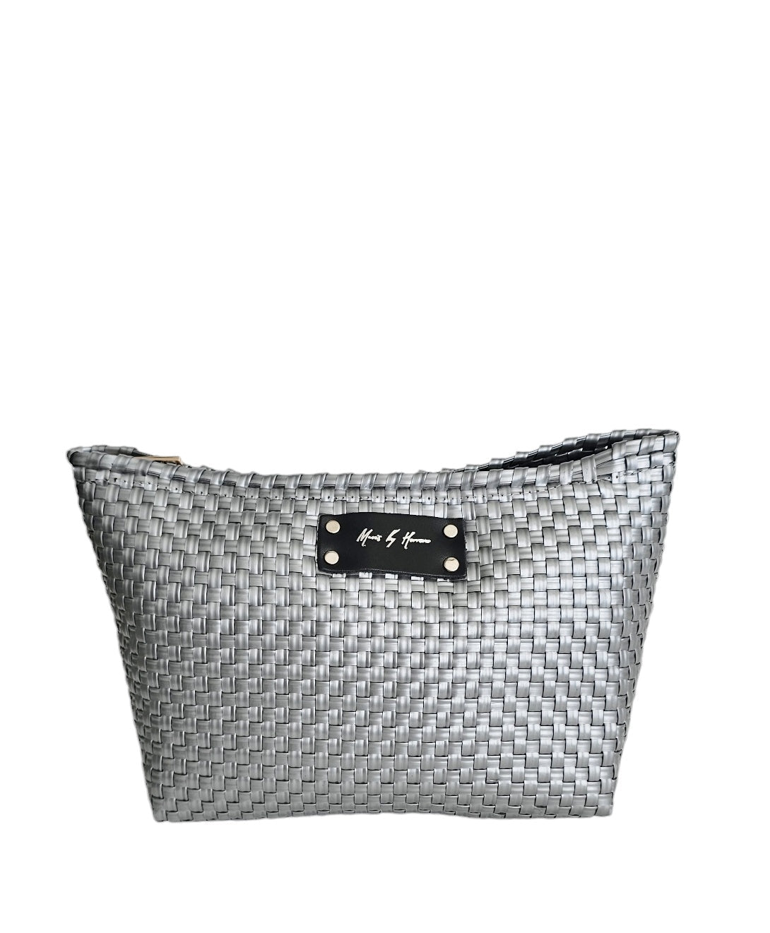 Buy Bella Clutch Purse - Silver Black Refurbished - $28.00 Bella Clutch Purse - Silver Black Refurbished - Mavis by Herrera refurbished available on Cerqular