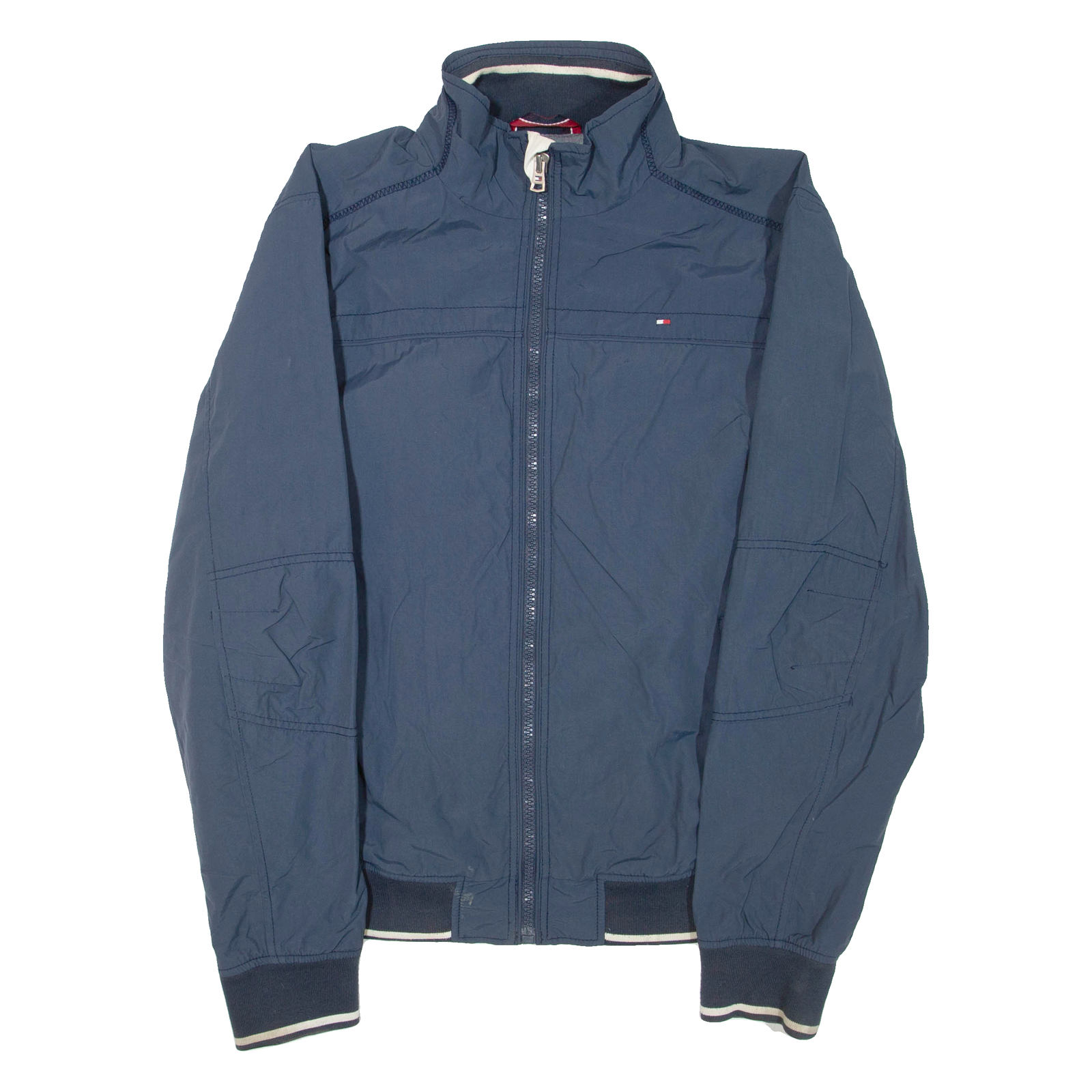 TOMMY HILFIGER Mens Jacket Blue Nylon S Refurbished - N/A refurbished available on Cerqular