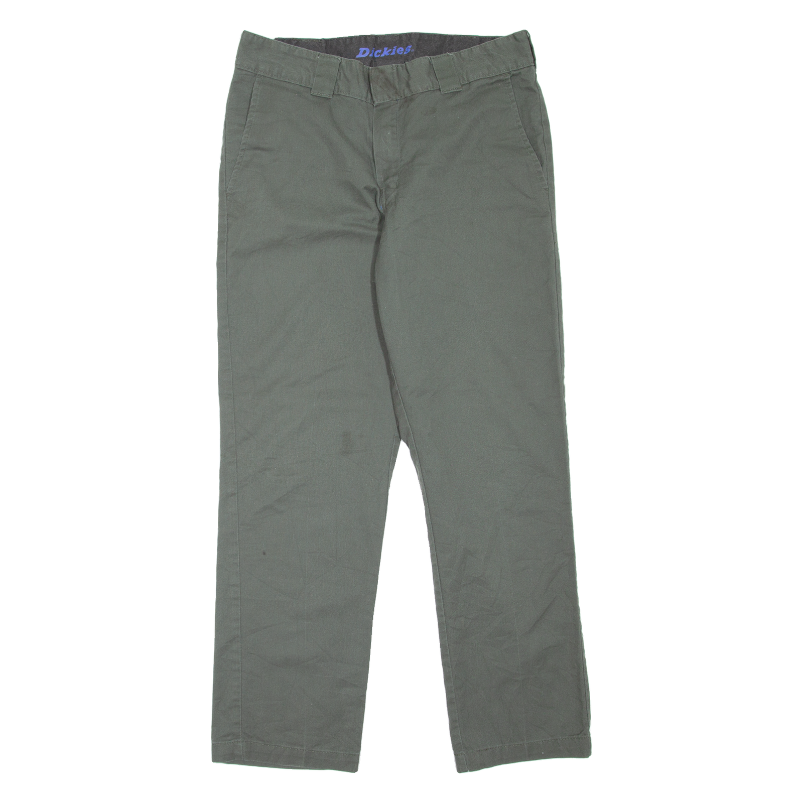 DICKIES Workwear Womens Trousers Green Slim Tapered W32 L29 Refurbished - N/A refurbished available on Cerqular