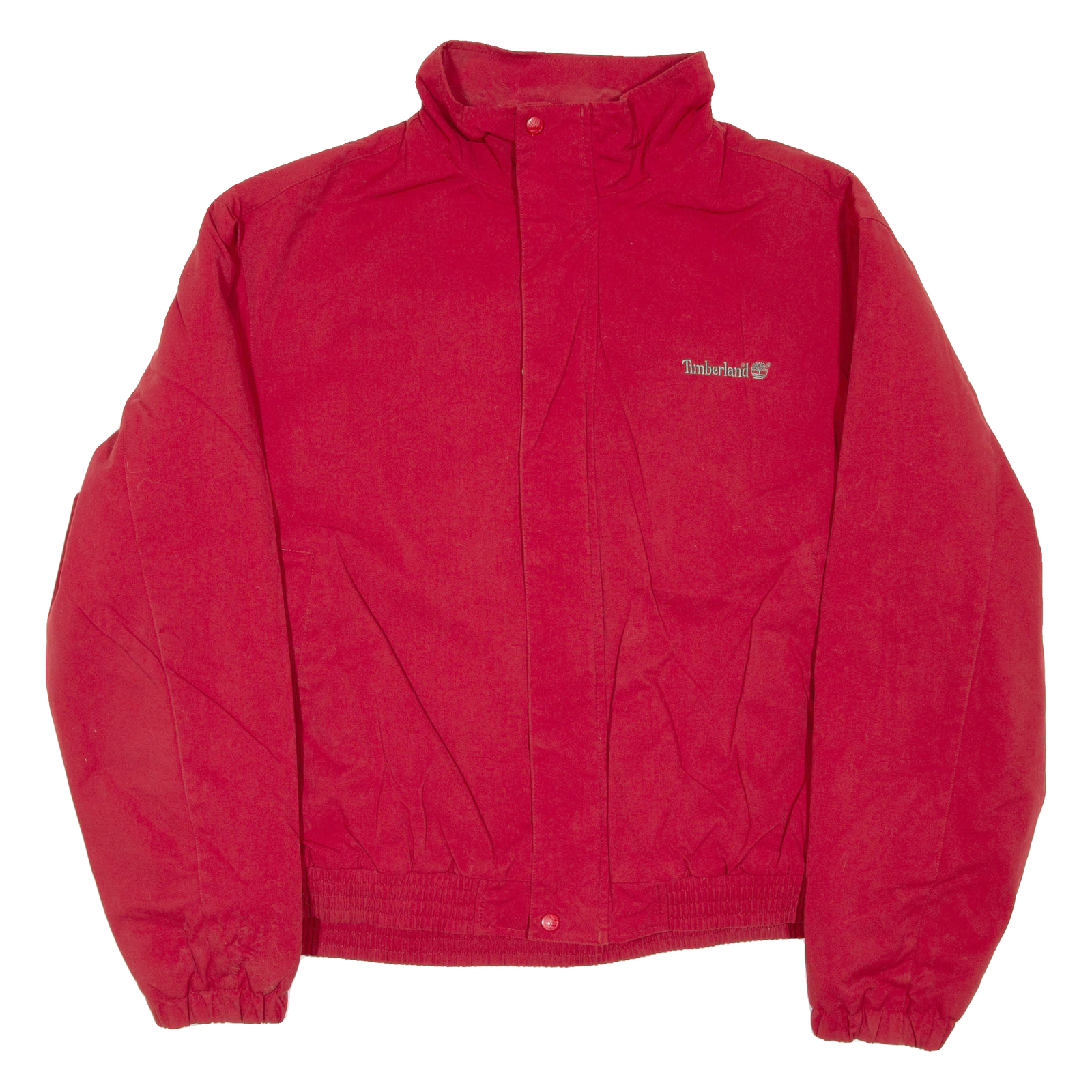 TIMBERLAND Mens Jacket Red Nylon XL Refurbished - N/A refurbished available on Cerqular