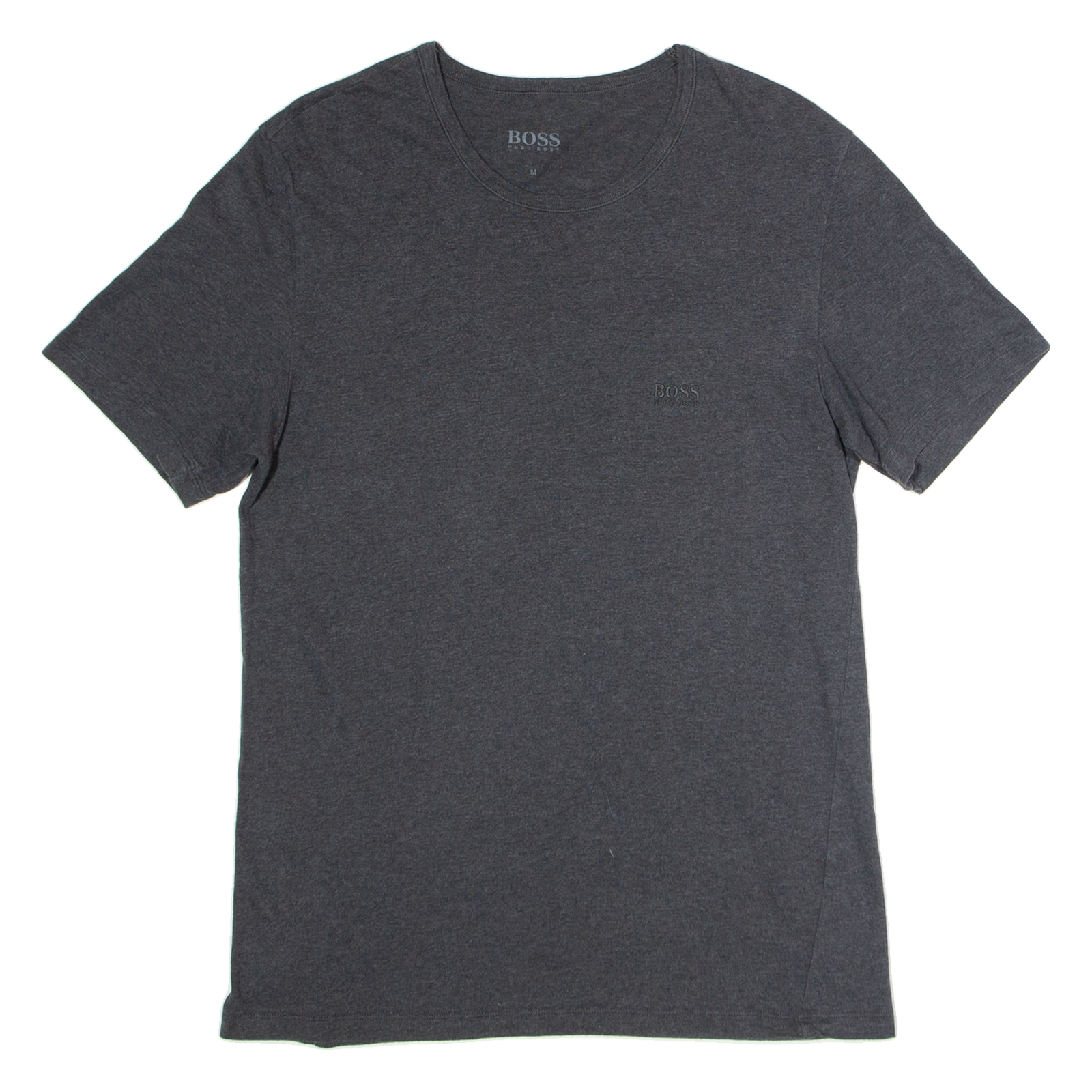 BOSS Mens T-Shirt Grey Crew Neck M Refurbished - N/A refurbished available on Cerqular