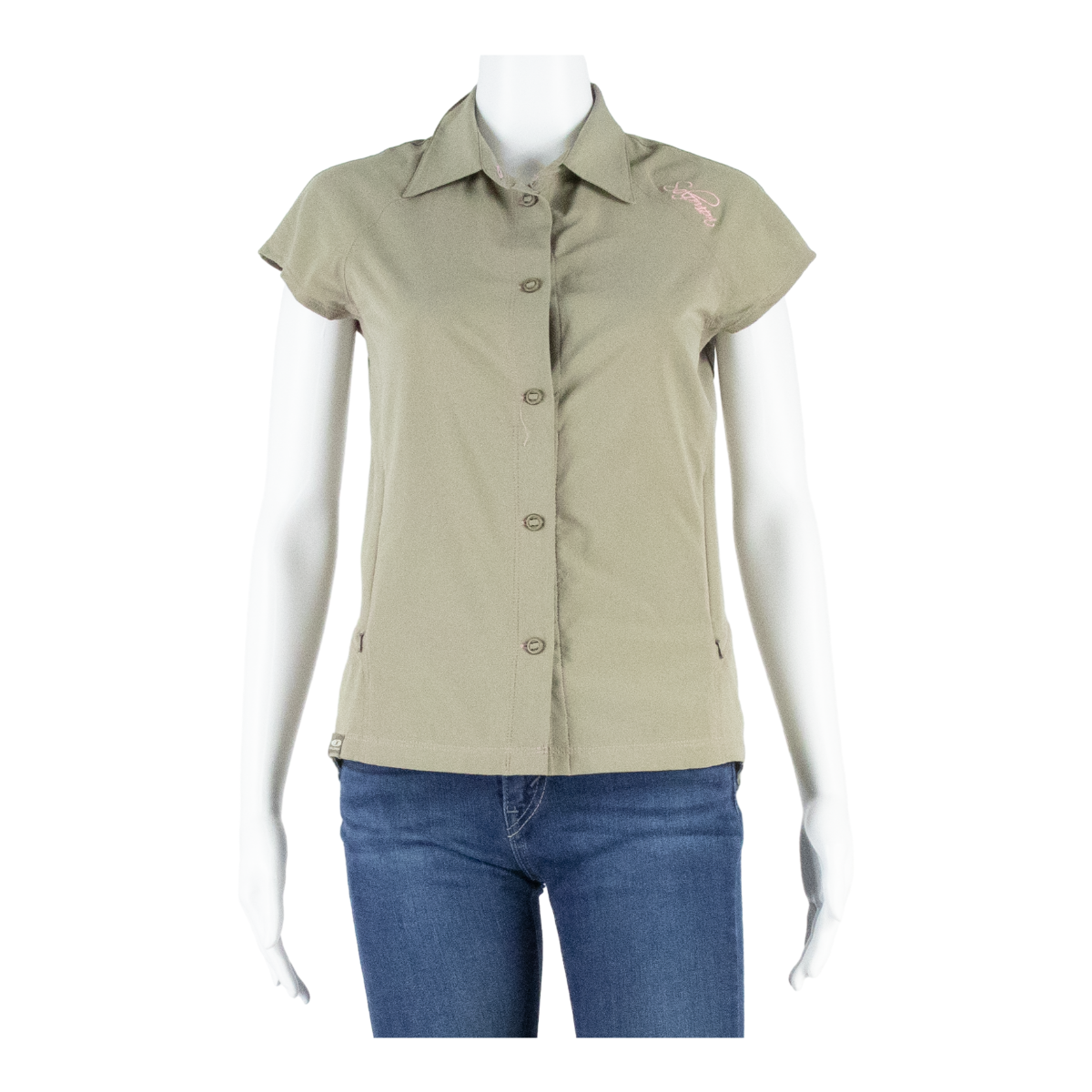 SALOMON Womens Blouse Brown M Refurbished - N/A refurbished available on Cerqular