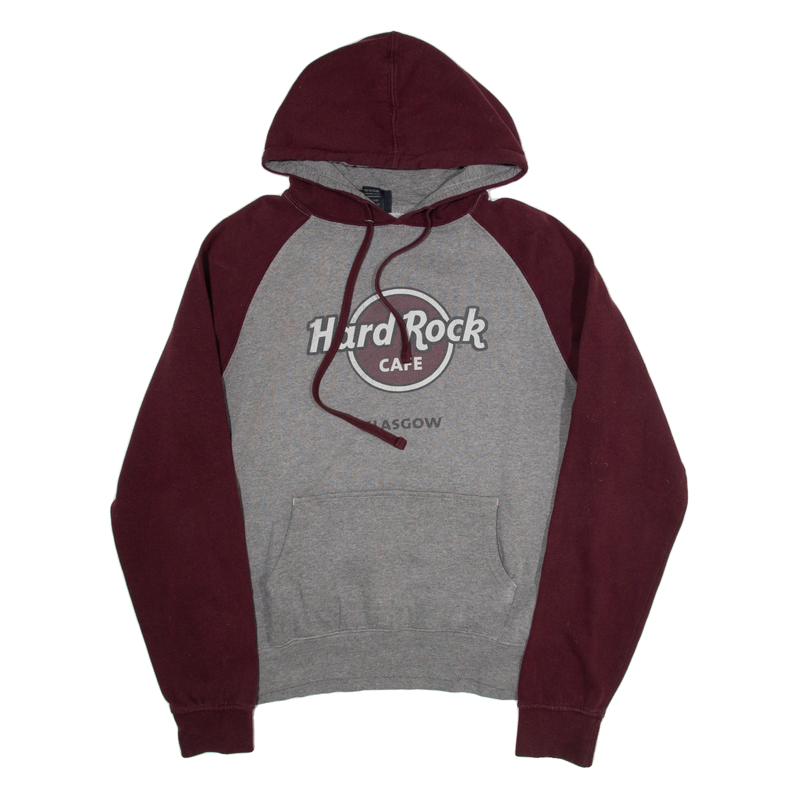 HARD ROCK CAFE Glasgow Womens Grey Hoodie M Refurbished - N/A refurbished available on Cerqular