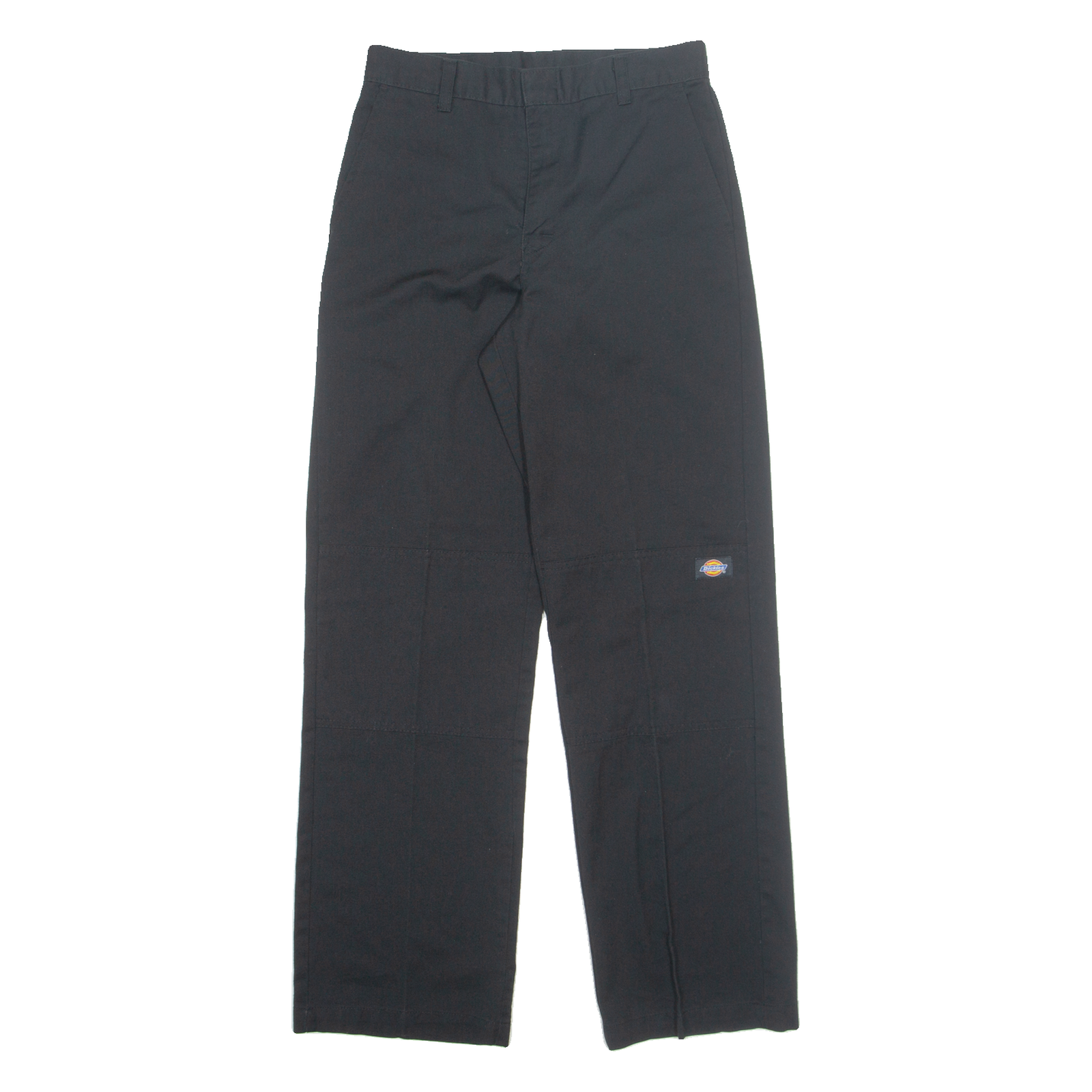 DICKIES Chino Mens Trousers Black Regular Straight W26 L29 Refurbished - N/A refurbished available on Cerqular