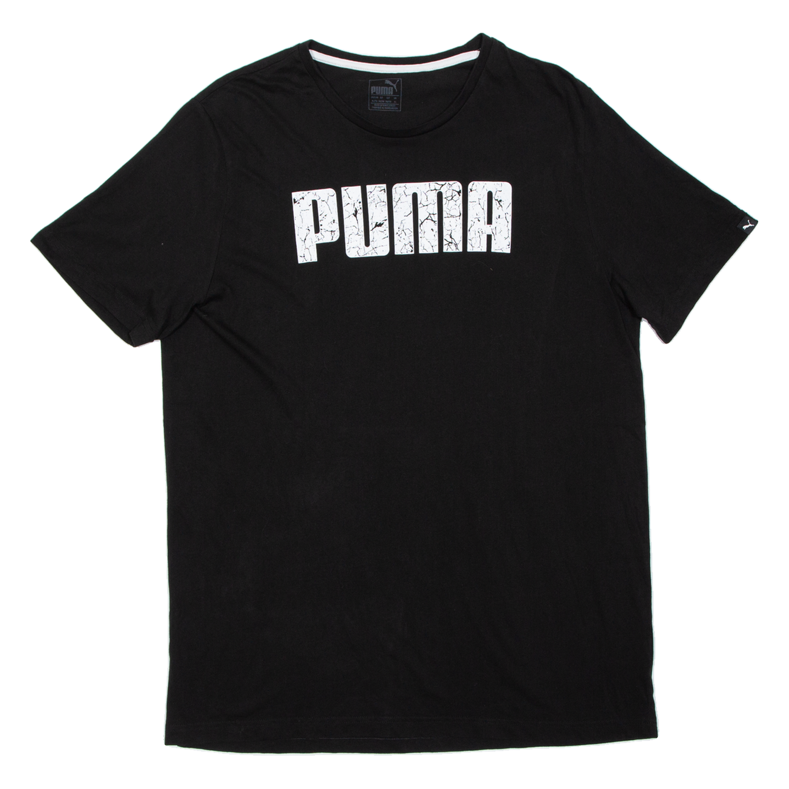 PUMA Mens T-Shirt Black XL Refurbished - N/A refurbished available on Cerqular