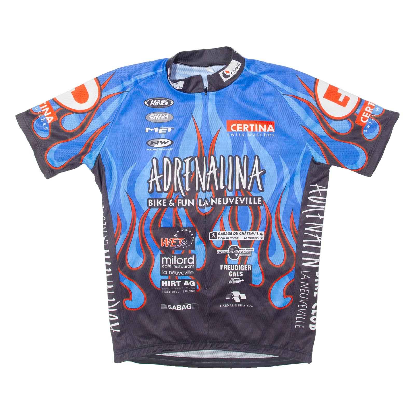 Buy ADRENALINA Flamed Cycling Mens Jersey Blue 1/2 Zip L Refurbished - $22.09 ADRENALINA Flamed Cycling Mens Jersey Blue 1/2 Zip L Refurbished - N/A refurbished available on Cerqular