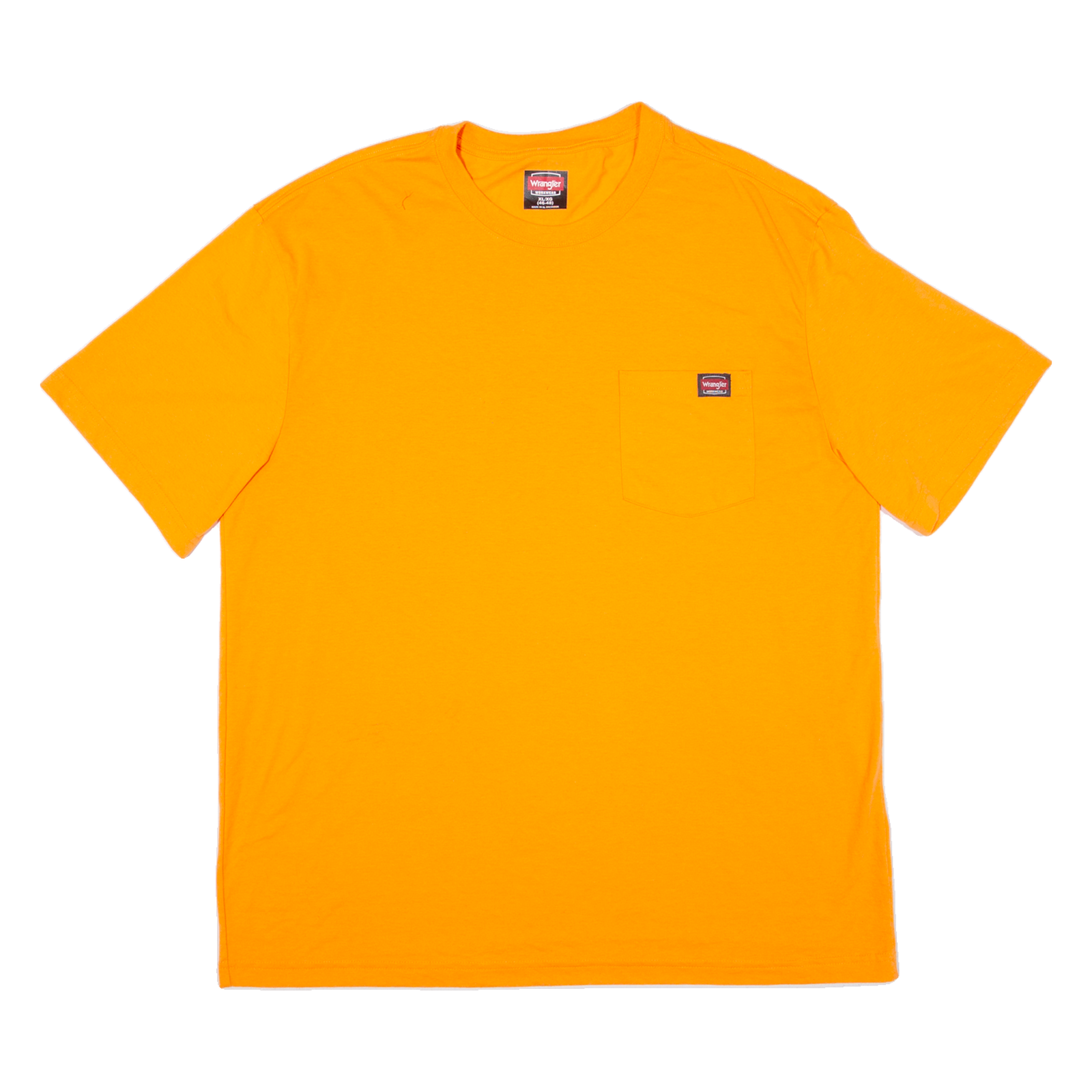 WRANGLER Workwear Mens T-Shirt Orange XL Refurbished - N/A refurbished available on Cerqular