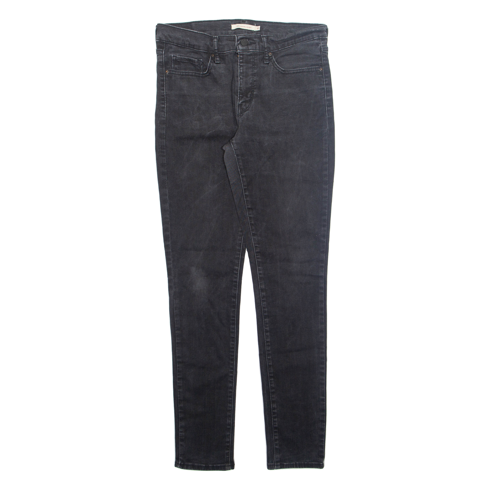 LEVI'S Womens Jeans Grey Regular Skinny W30 L31 Refurbished - N/A refurbished available on Cerqular