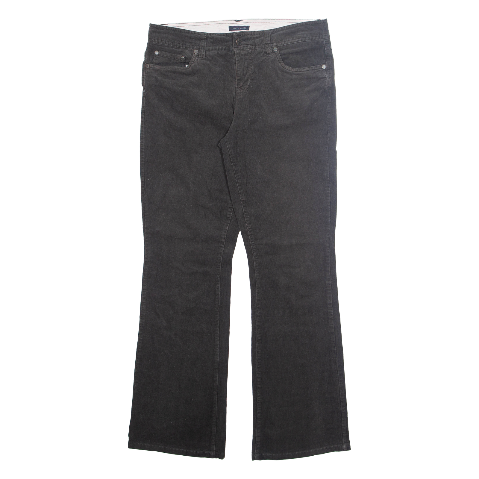 Buy TOMMY HILFIGER Womens Corduroy Trousers Grey Regular Bootcut W30 L30 Refurbished - $36.39 TOMMY HILFIGER Womens Corduroy Trousers Grey Regular Bootcut W30 L30 Refurbished - N/A refurbished available on Cerqular
