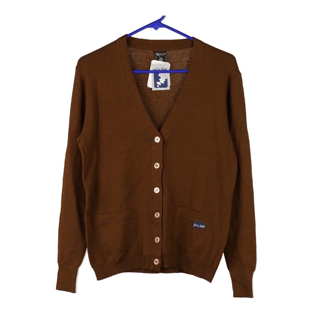 Buy Unbranded Cardigan - Small Brown Wool Refurbished - $14.73 Unbranded Cardigan - Small Brown Wool Refurbished - Thrifted (note: this is a term often used to describe second- refurbished available on Cerqular