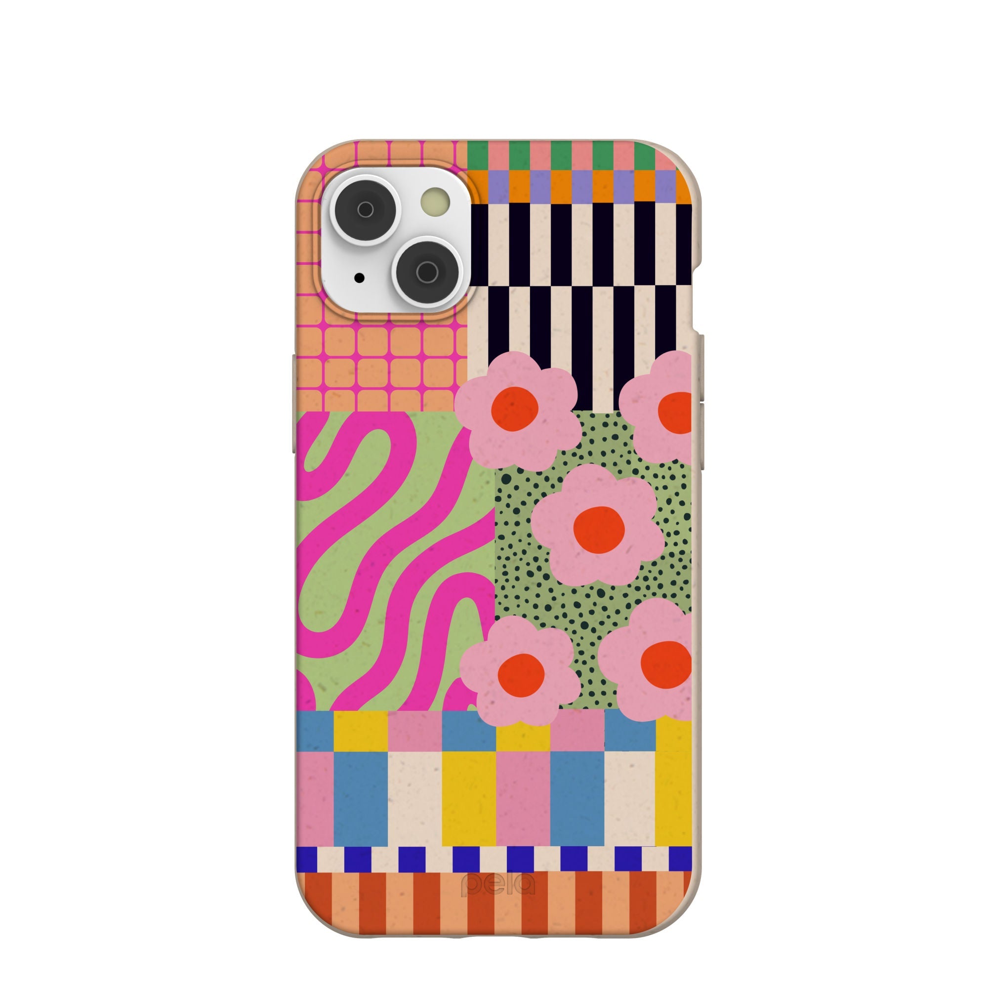 Seashell Abstract Cake iPhone 14 Plus Case Refurbished - Pela Case refurbished available on Cerqular