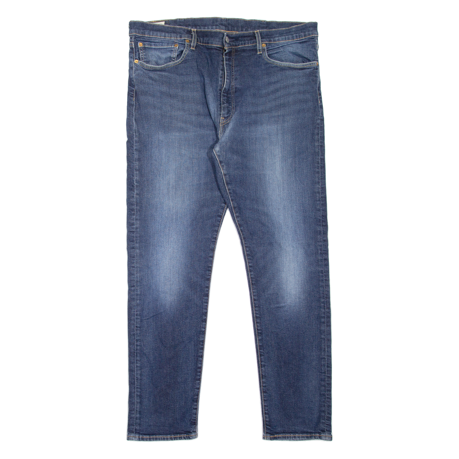 LEVI'S 512 BIG E Jeans Mens Blue Slim Tapered Stone Wash W38 L32 Refurbished - N/A refurbished available on Cerqular