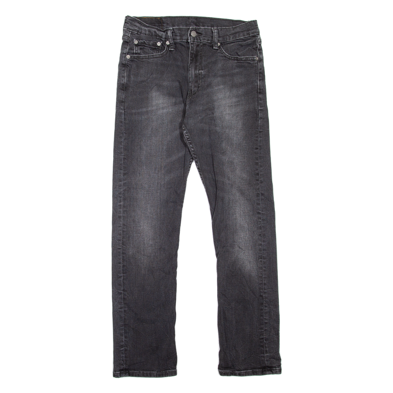 LEVI'S 513 Jeans Mens Grey Slim Straight Stone Wash W29 L30 Refurbished - N/A refurbished available on Cerqular