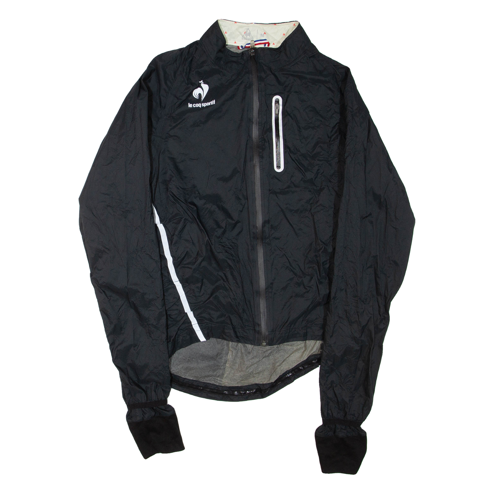 LE COQ SPORTIF Lightweight Mens Track Jacket Black M Refurbished - N/A refurbished available on Cerqular
