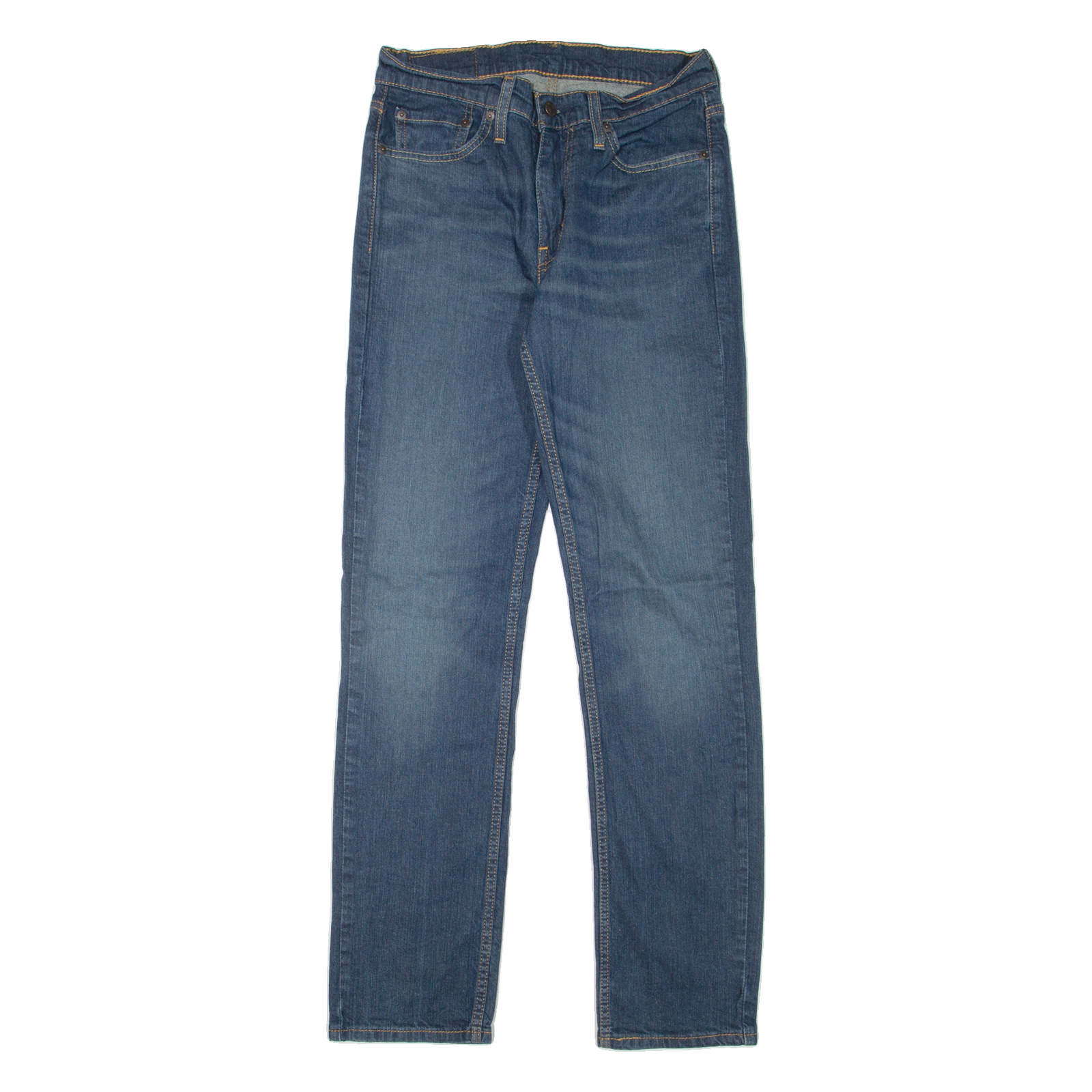 LEVI'S 514 Jeans Mens Blue Slim Straight Stone Wash W29 L32 Refurbished - N/A refurbished available on Cerqular